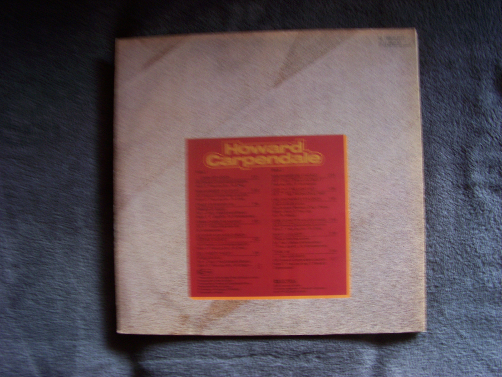 Howard Carpendale – .... dann geh doch | LP, Bild 3