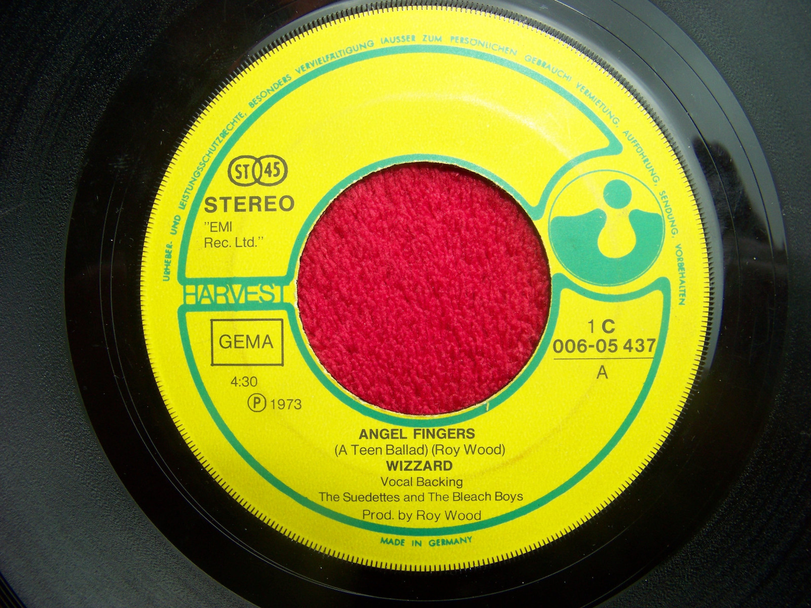 Wizzard – Angel fingers / You got the jump on me (Single)
