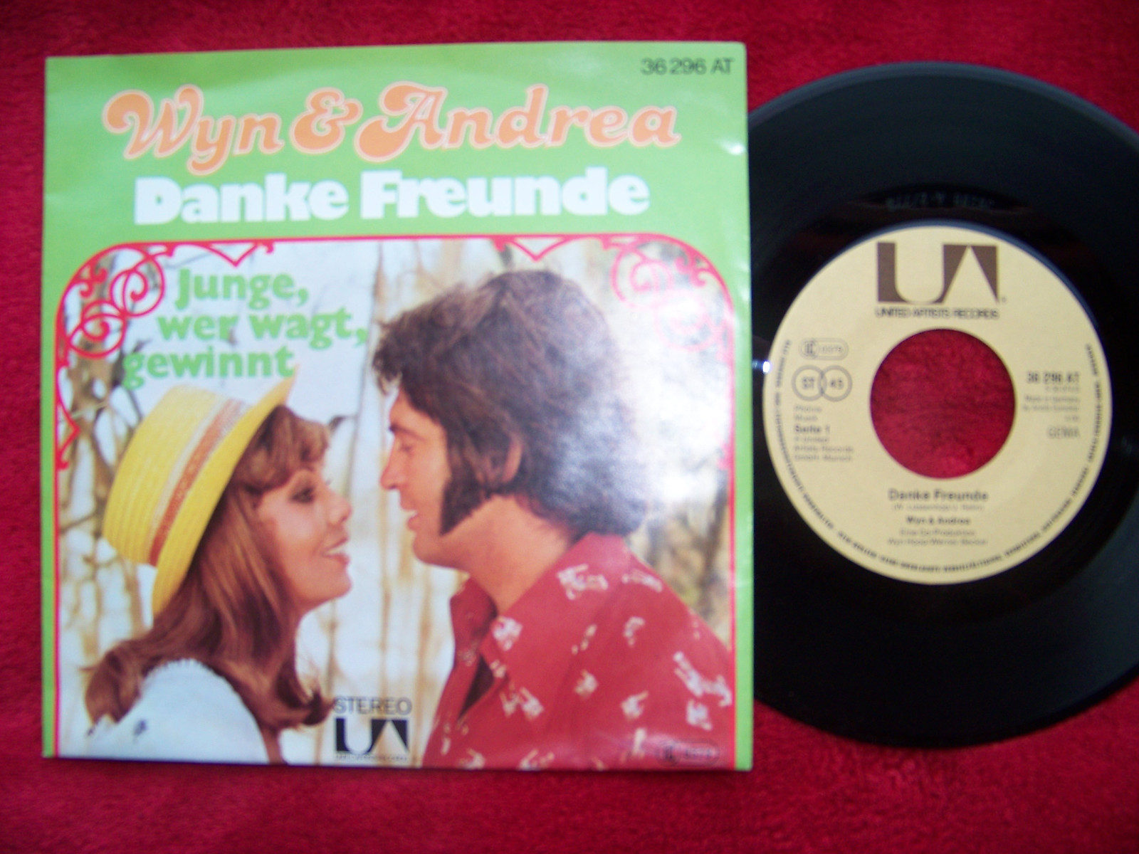 Wyn & Andrea – Danke Freunde / Junge, wer wagt, gewinnt (Single)