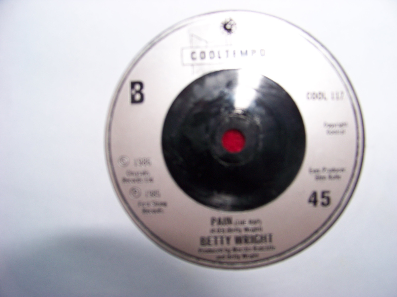 Betty Wright – Pain / Pain (The Rap) | 7-Inch-Single, Bild 2