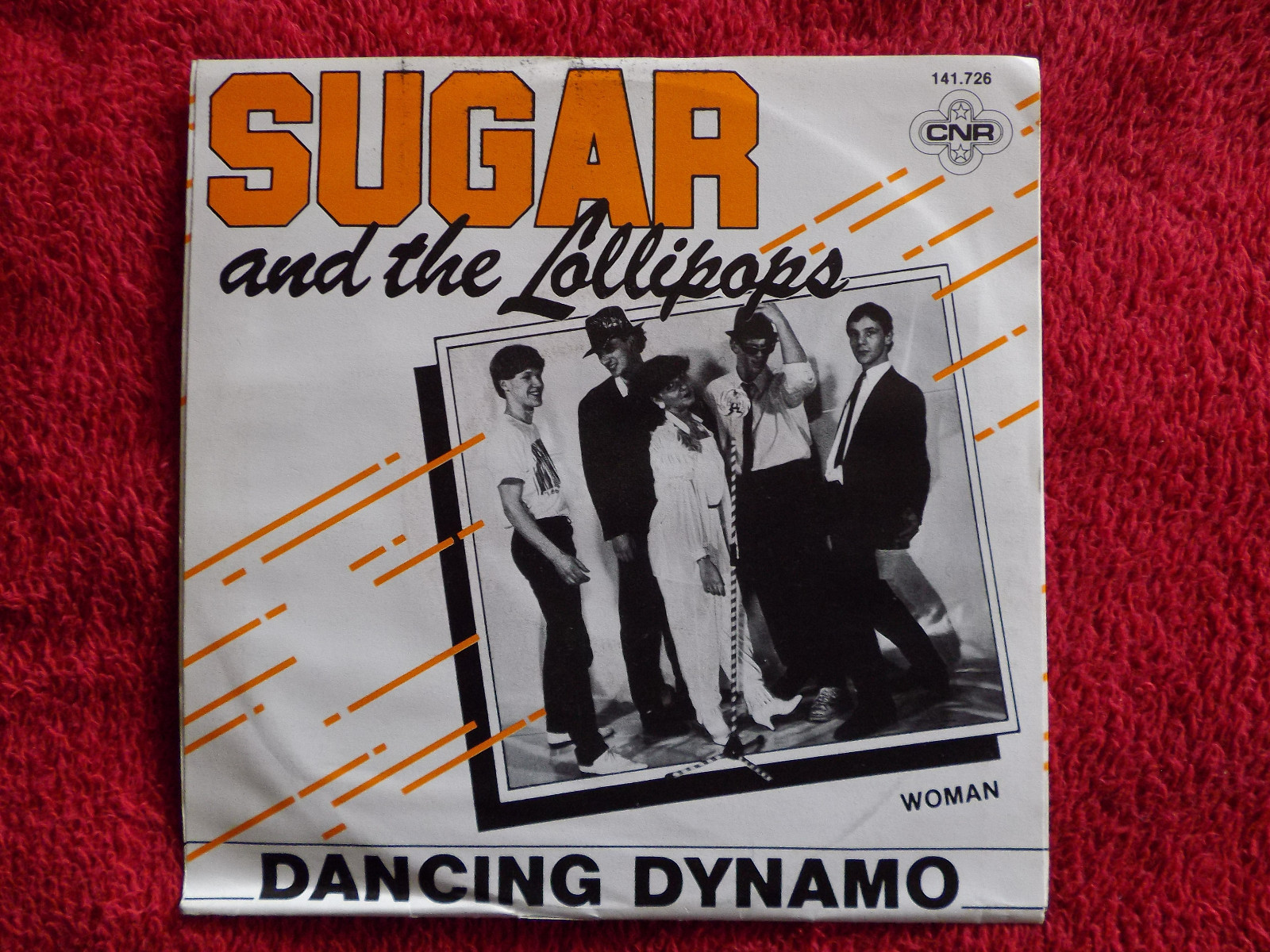 Sugar and the Lollipops – Dancing dynamo / Woman (Single, 7″), Bild 2