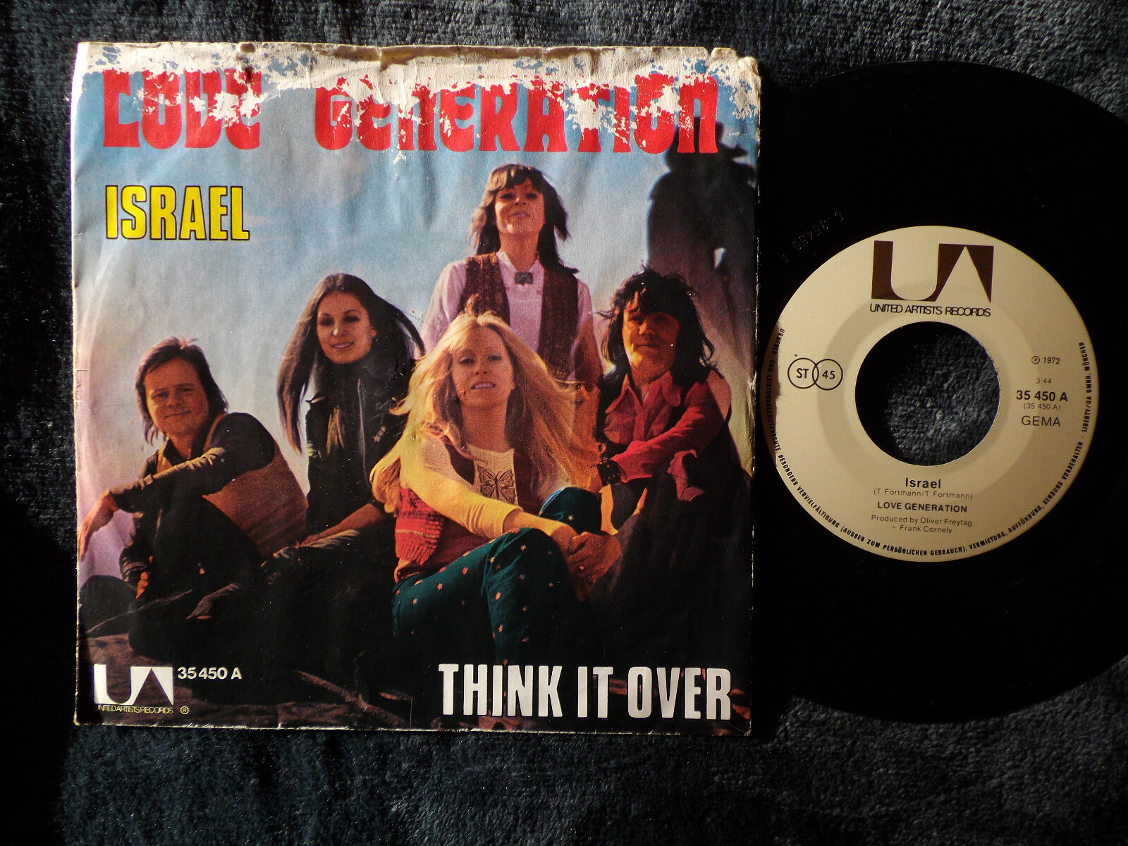 Love Generation – Israel / Think it over (7-Inch-Single, 1972)
