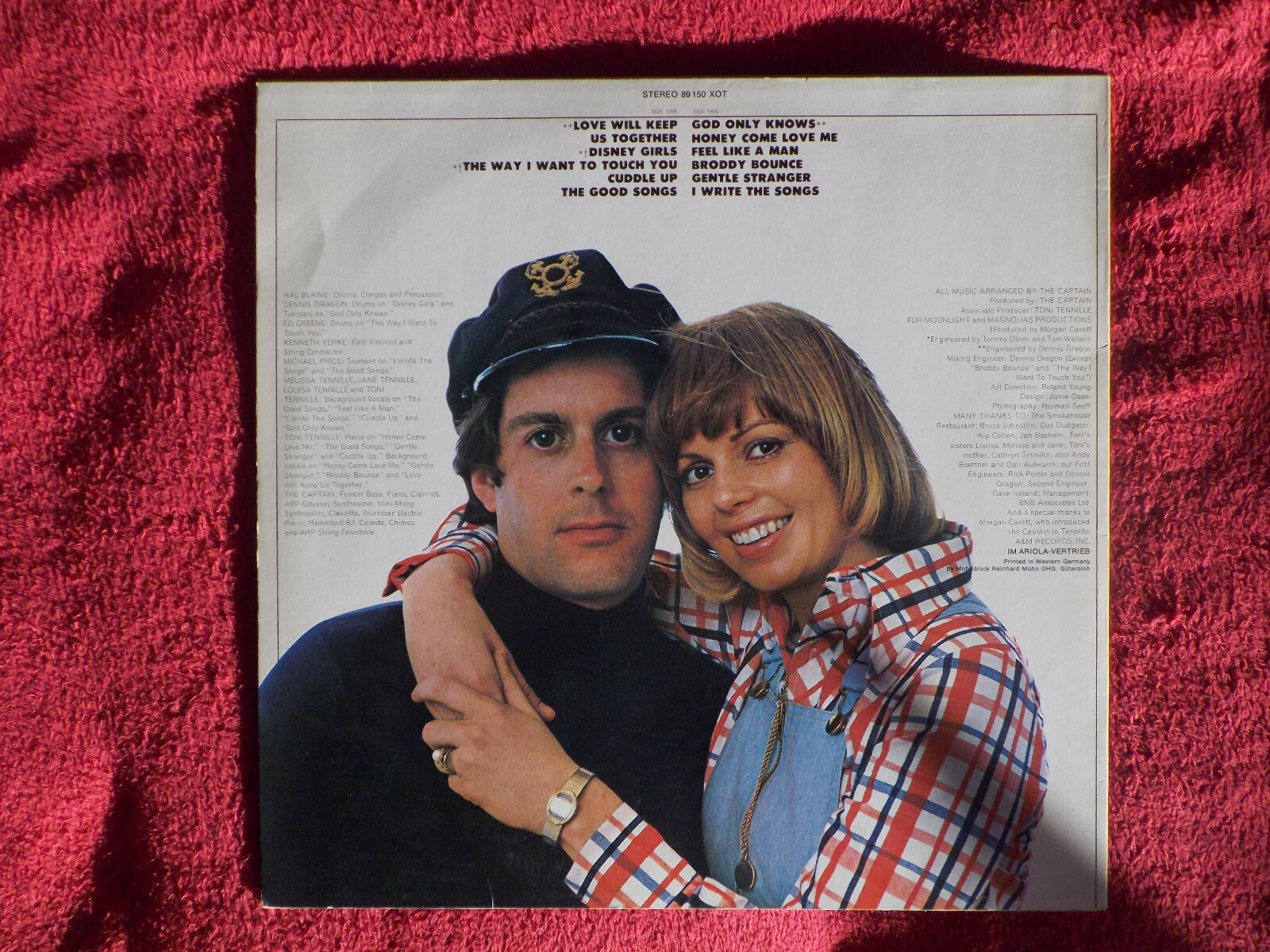 The Captain & Tennille – Love Will Keep Us Together | A&M Records, LP, Deutschland, 1975, Bild 3