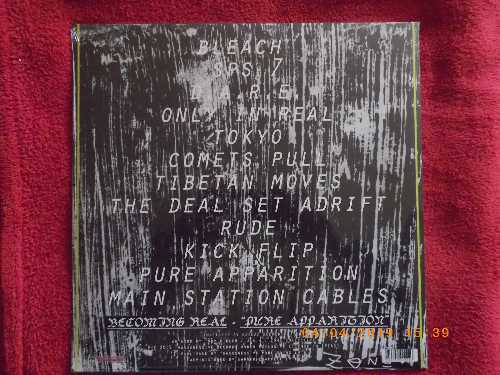 Becoming Real – Pure apparition | LP, White Vinyl, Bild 3