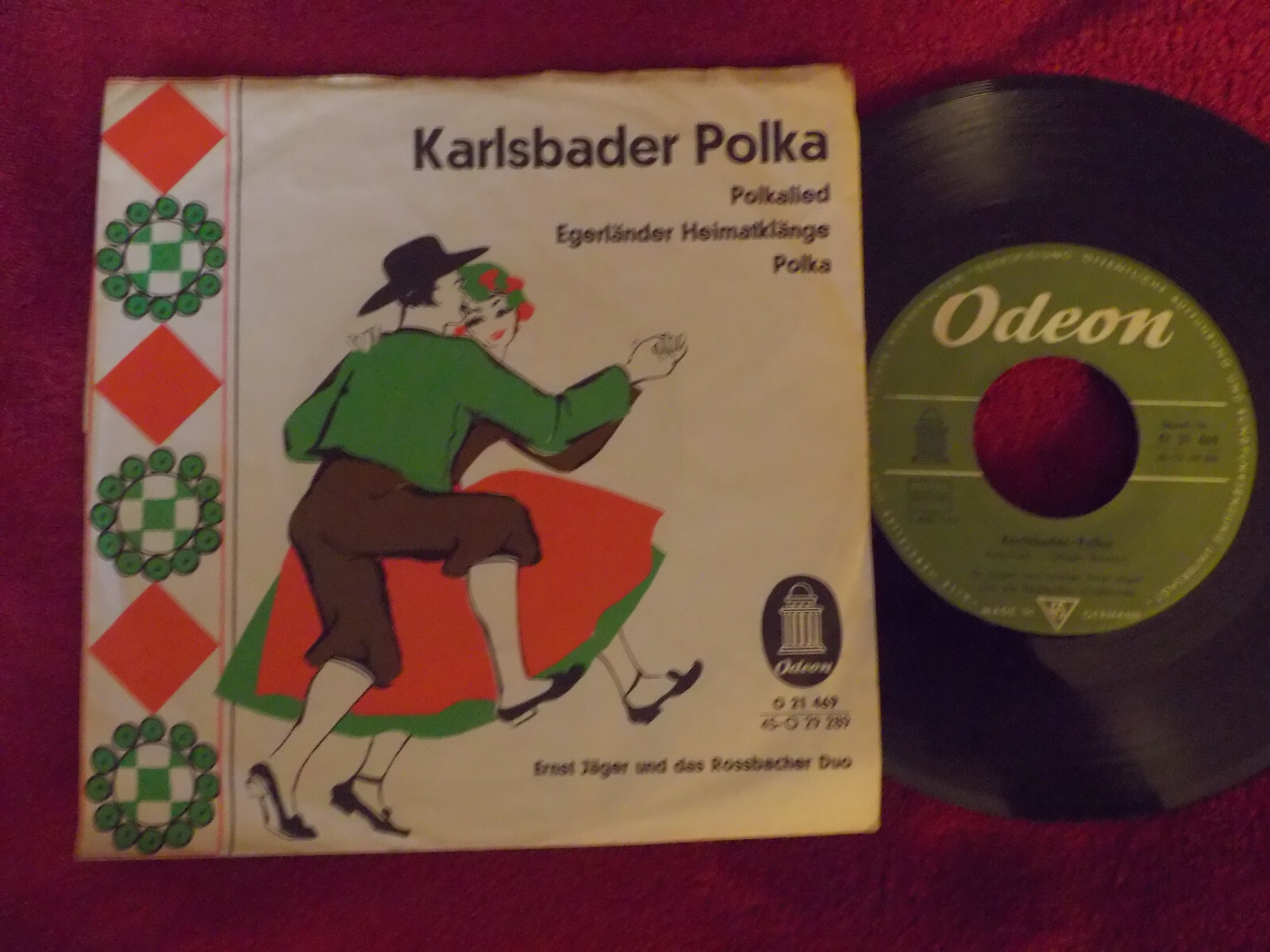 Ernst Jäger und das Rossbacher Duo – Karlbader Polka / Egerländer Heimatlieder