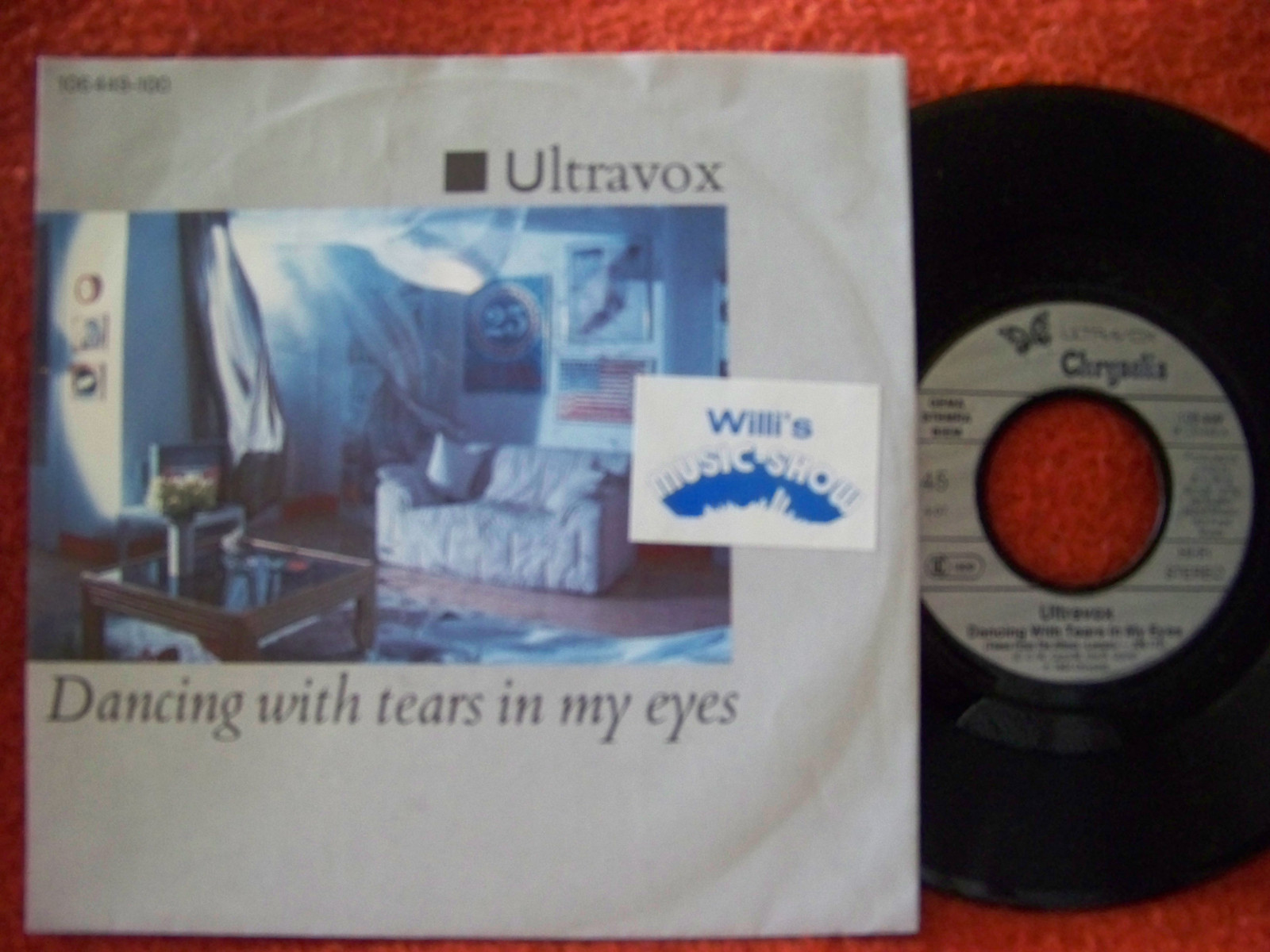 Ultravox – Dancing with tears in my eyes / Building | Chrysalis Records 106 449