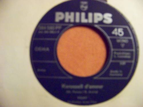 Vicky Leandros – Karussell d'amour / Ich male Herzen an die Wand (7″-Single)