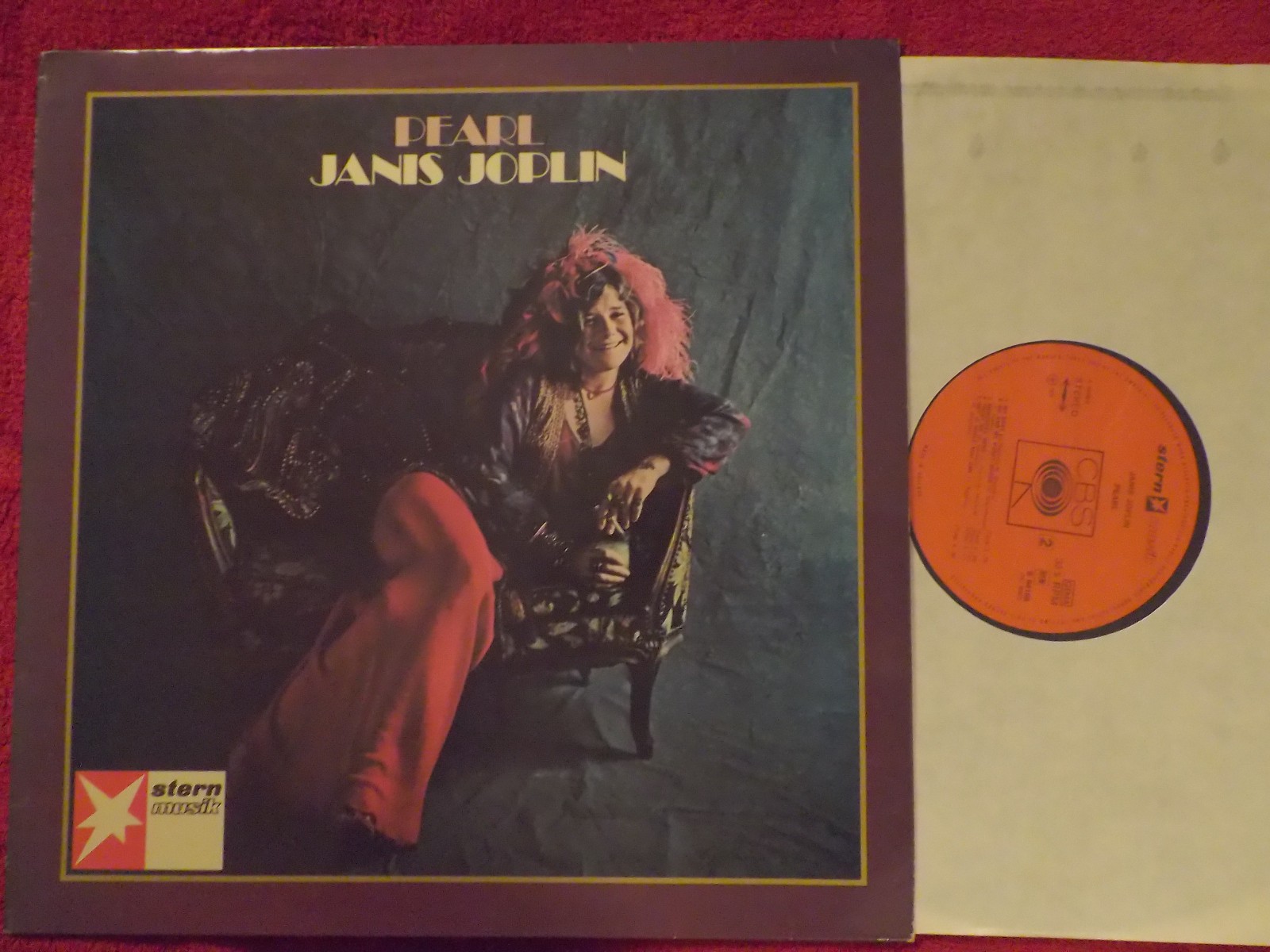 Janis Joplin – Pearl | LP, CBS Records / Stern Musik, 1971