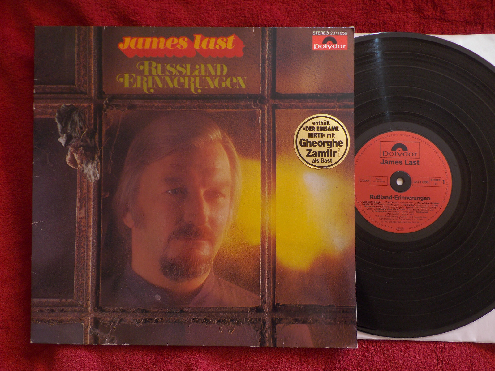 James Last – Russland Erinnerungen (Polydor Records, 2371 856)