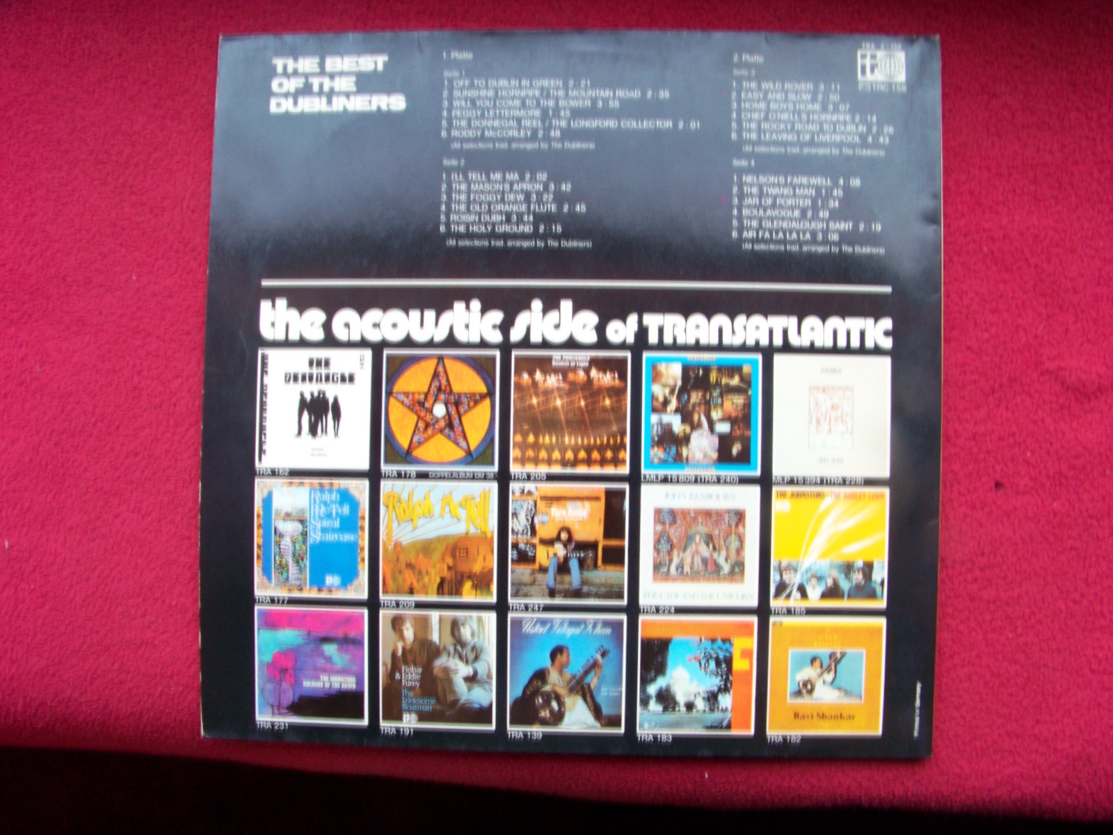 The Dubliners – The best of the Dubliners | Doppel-LP, Transatlantic Records, Bild 3