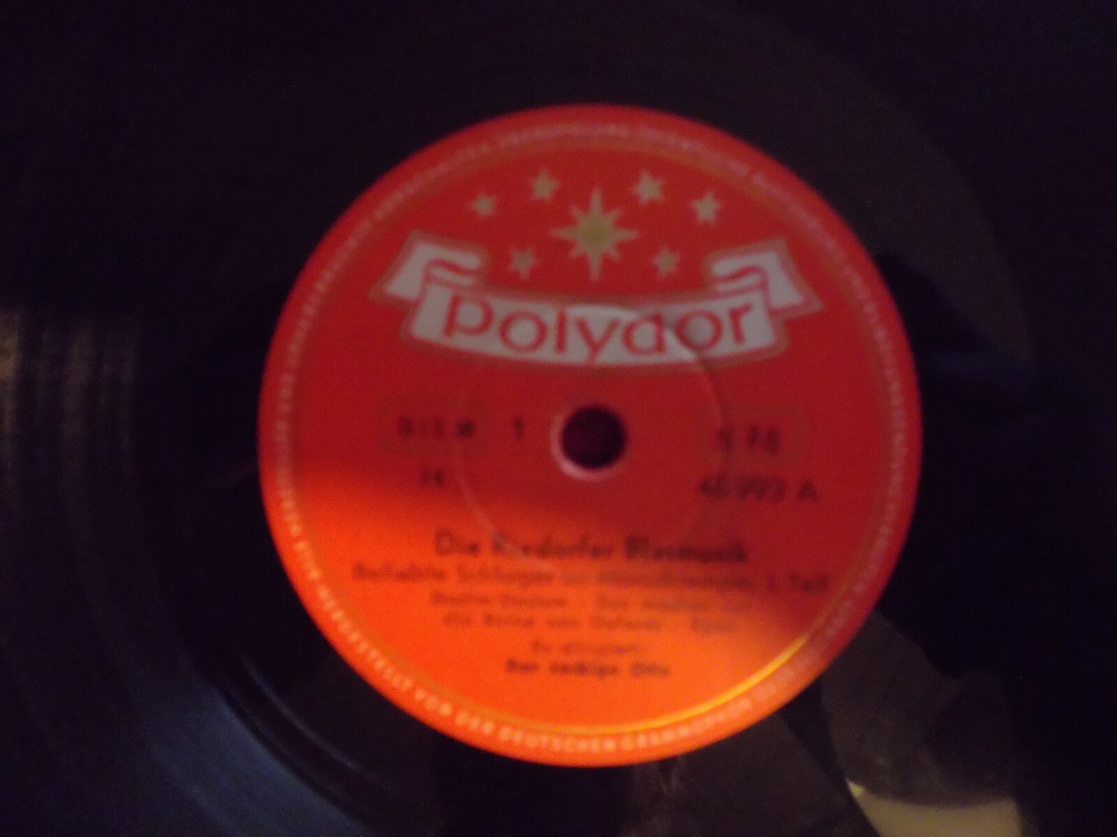 Der zackige Otto – Beliebte Schlager im Marschtempo 1 & 2 Teil (Polydor, 78er)