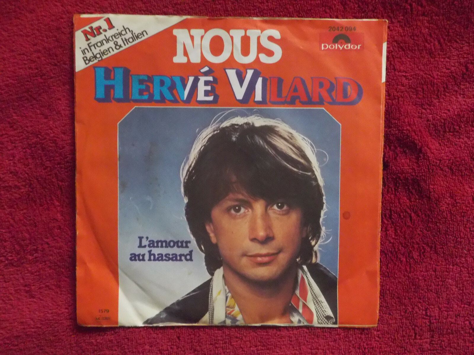 Herve Villard – Nous / L´amour au hasard (Polydor, 1979), Bild 2