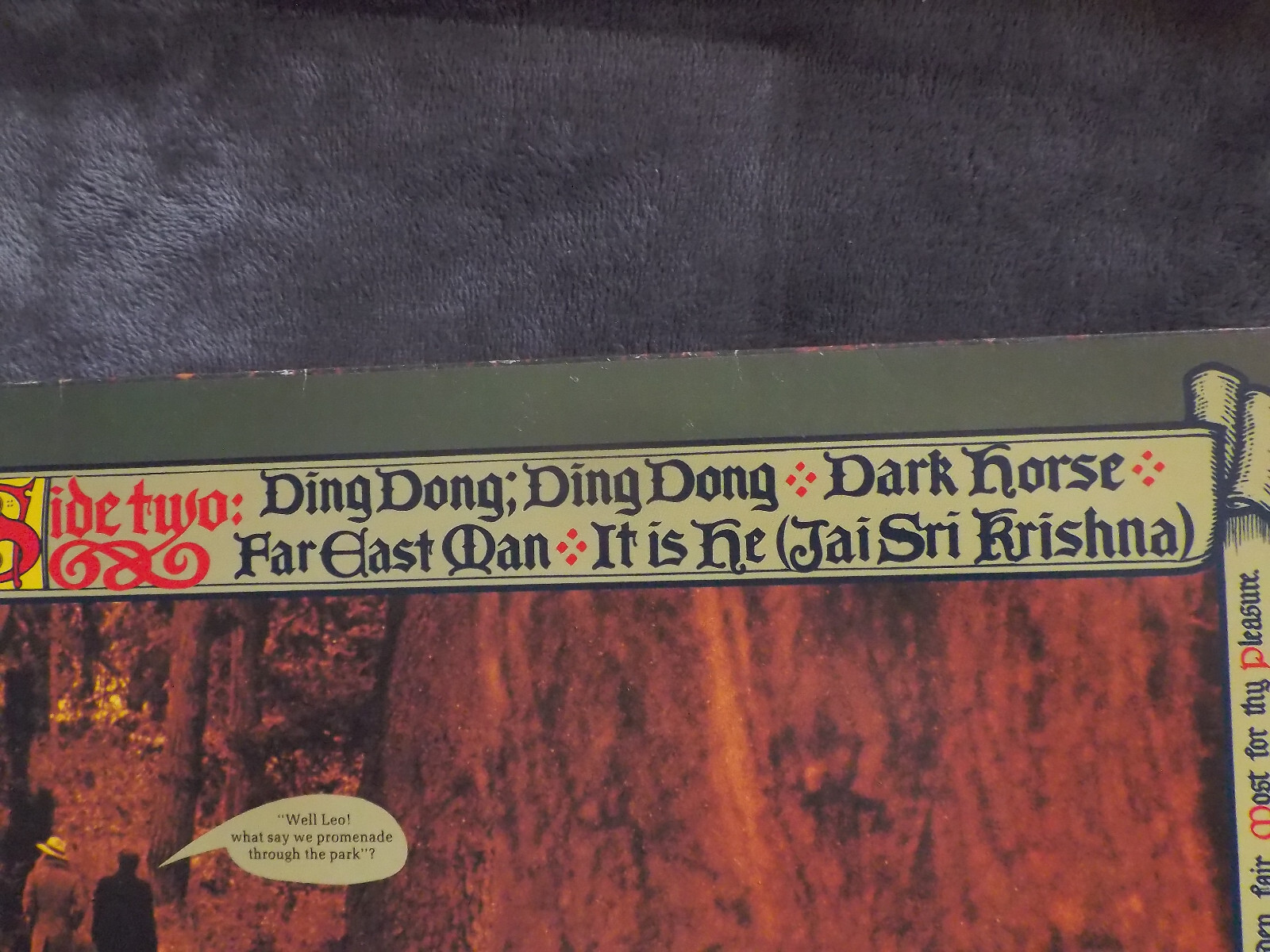 George Harrison – Dark Horse | LP, EMI Records, Deutschland 1974, Bild 5