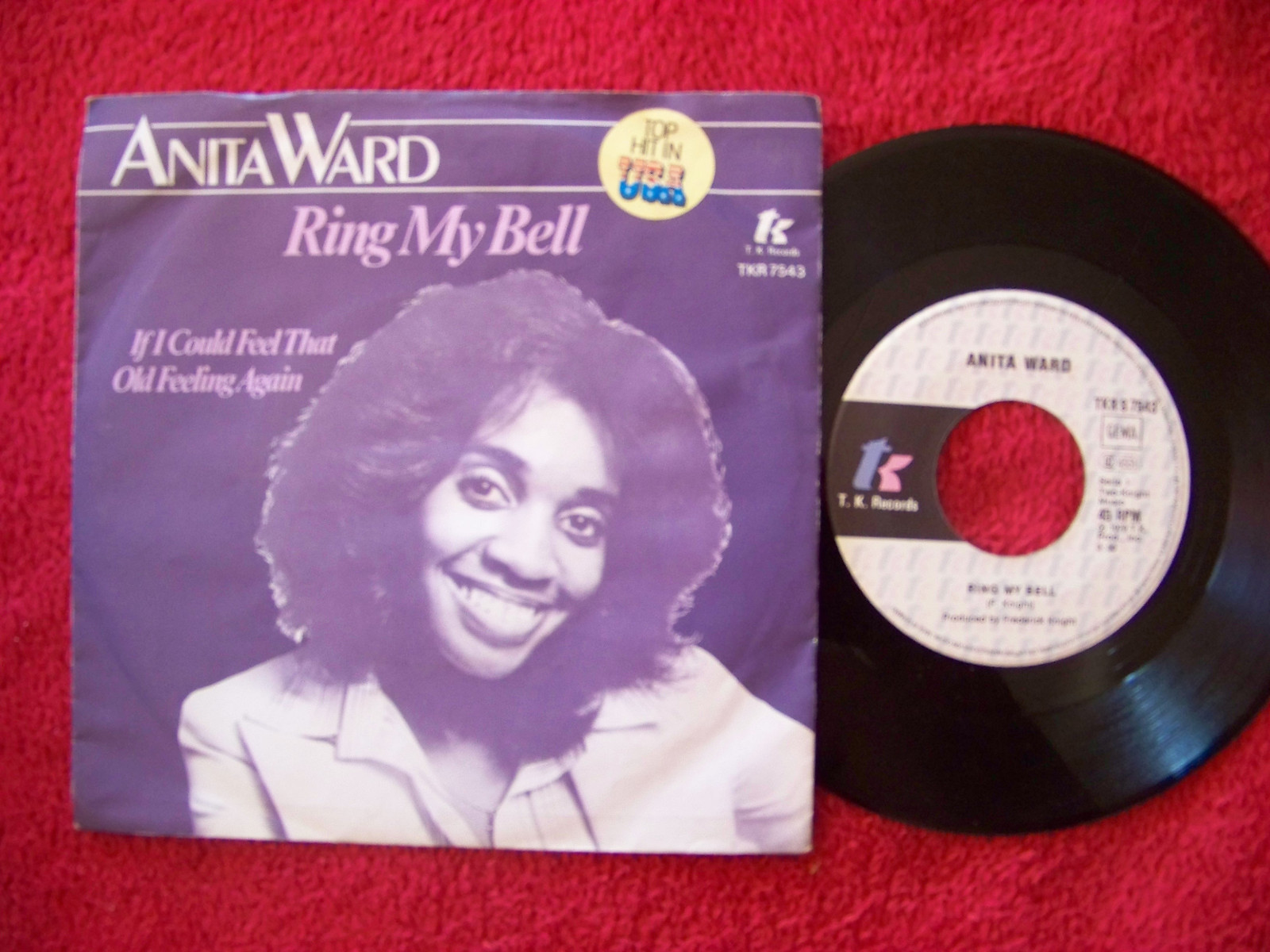 Anita Ward – Ring My Bell / If I Could Feel That Old Feeling Again · deutsche 7″-Single, 1979