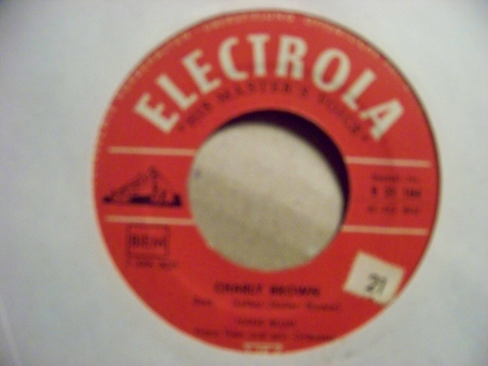 Hans Blum – Charly Brown / Wer weiss warum (Electrola, E 21 184)