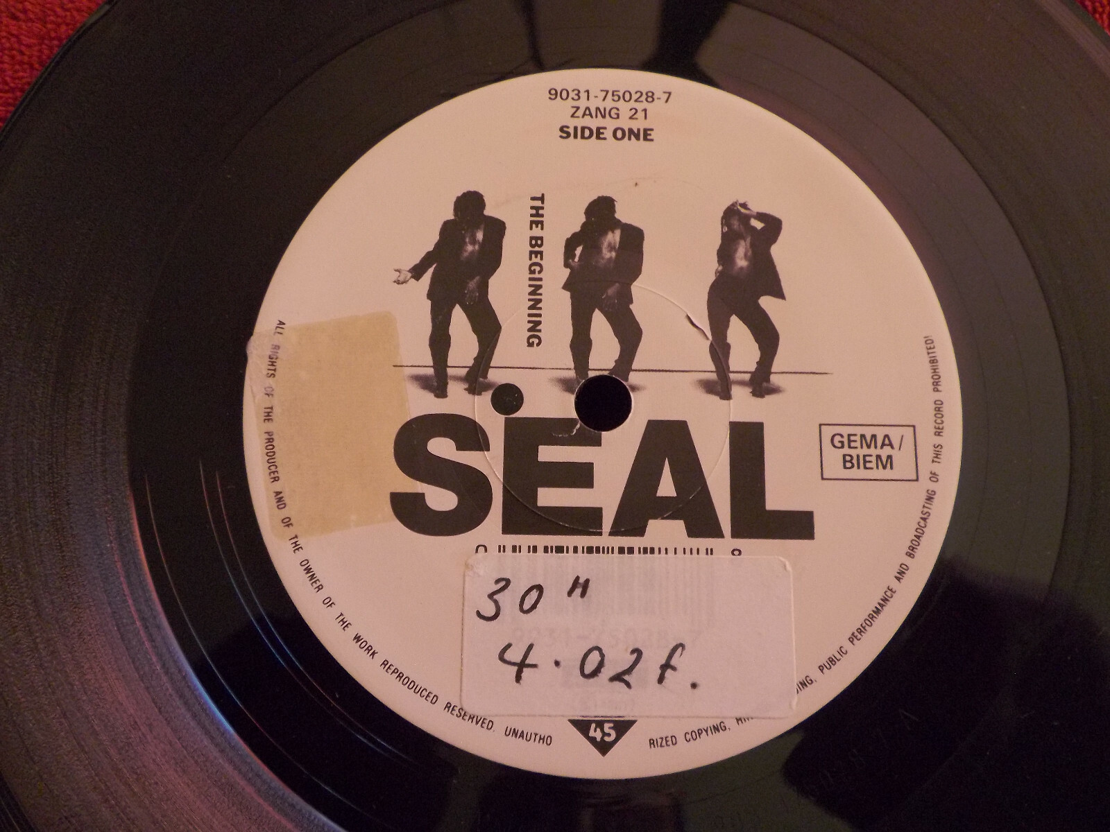 Seal – The Beginning / Deep Water (Acoustic) | ZTT Records