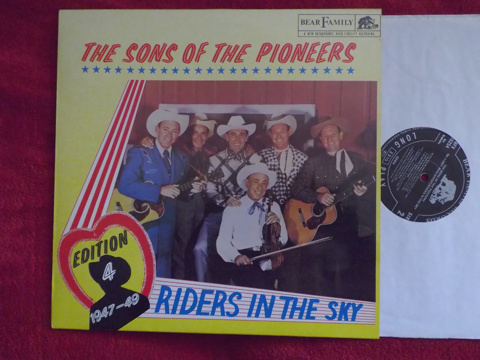 Sons of the Pioneers – Riders in the Sky | LP