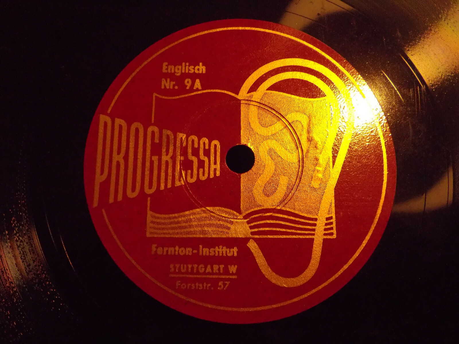 Englisch 8–12 – Fernton-Institut | Progressa Records, Schellack, Bild 4