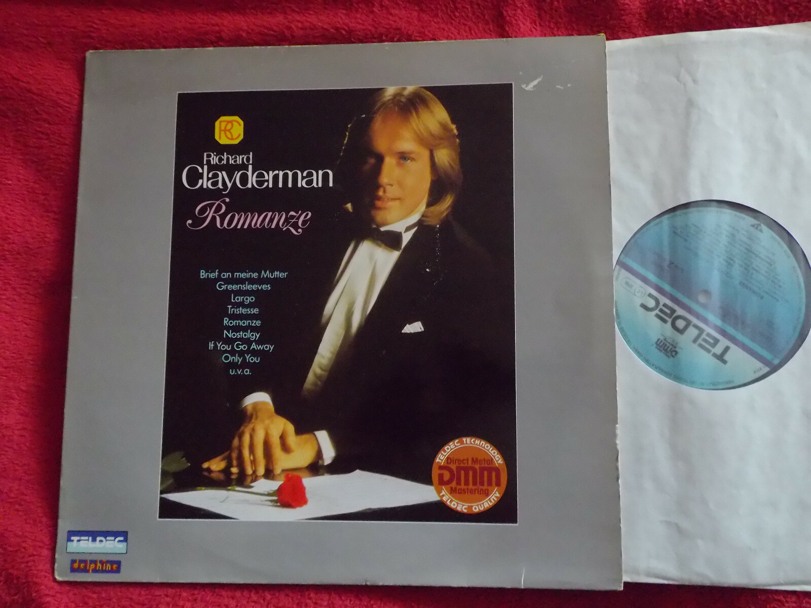Richard Clayderman – Romanze | Teldec Records LP, Deutschland 1983