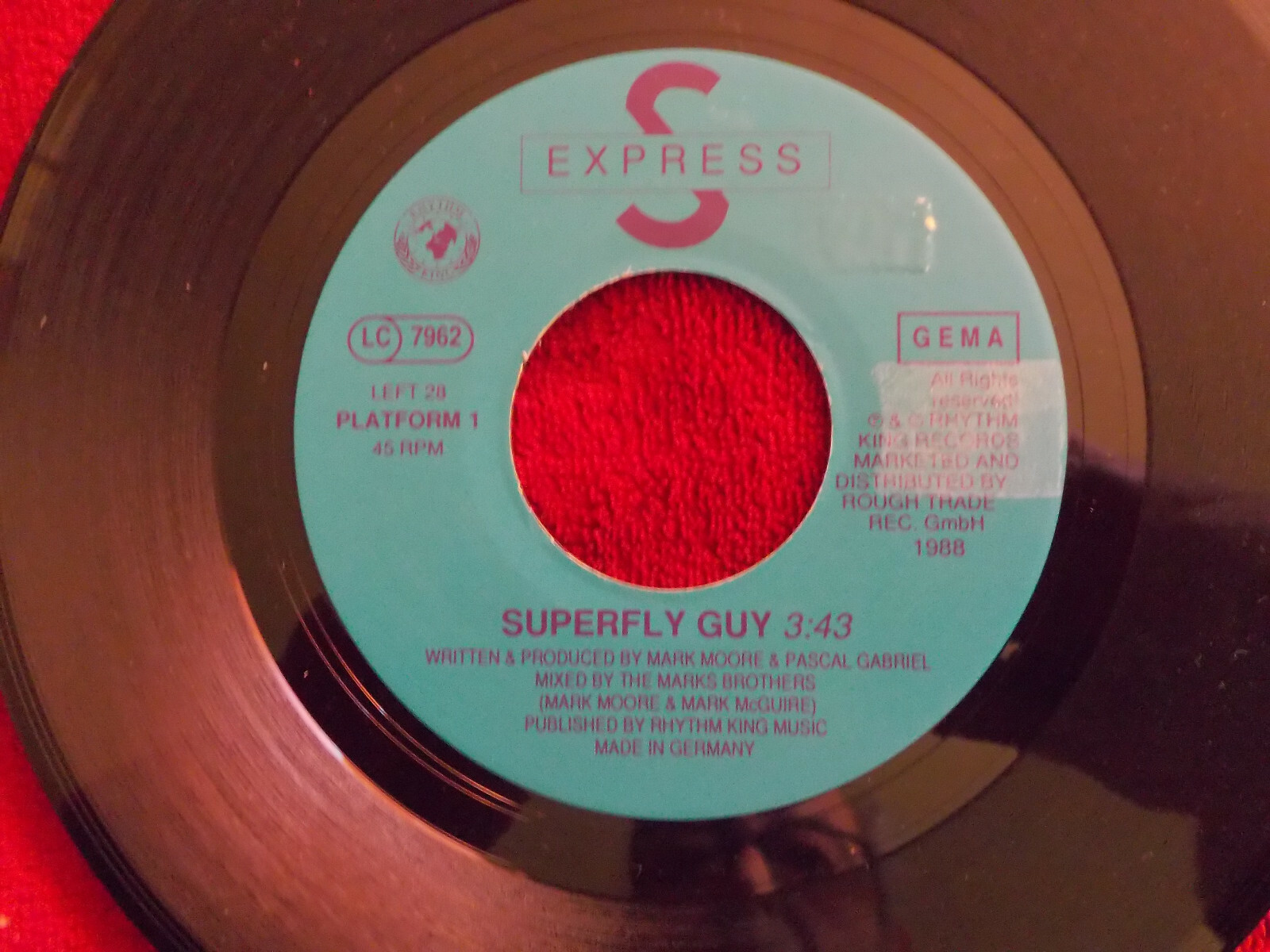 S´Express – Superfly guy / Funky killer (7″-Single)