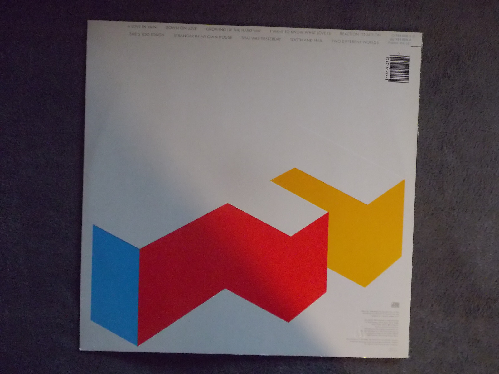 Foreigner – Agent Provocateur (LP, 1984), Bild 3
