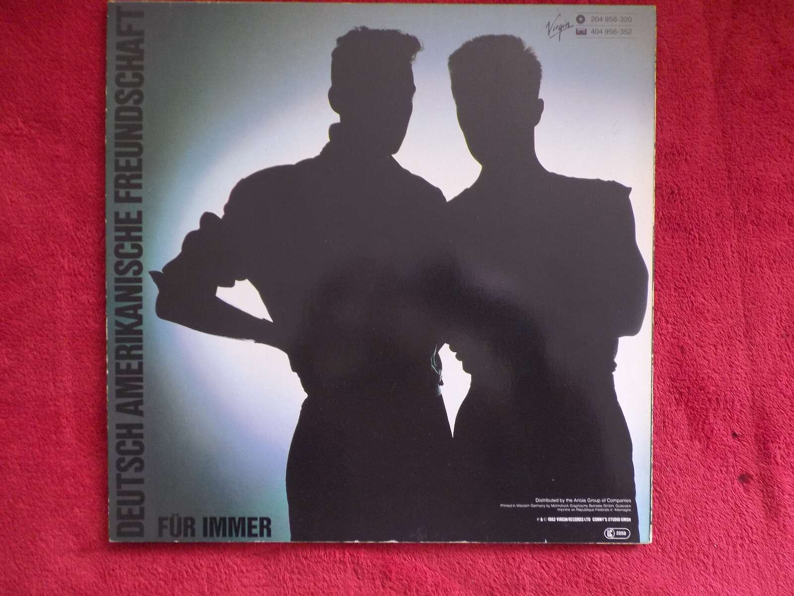 DAF – Für immer | Virgin Records, LP, Deutschland 1982, Bild 4