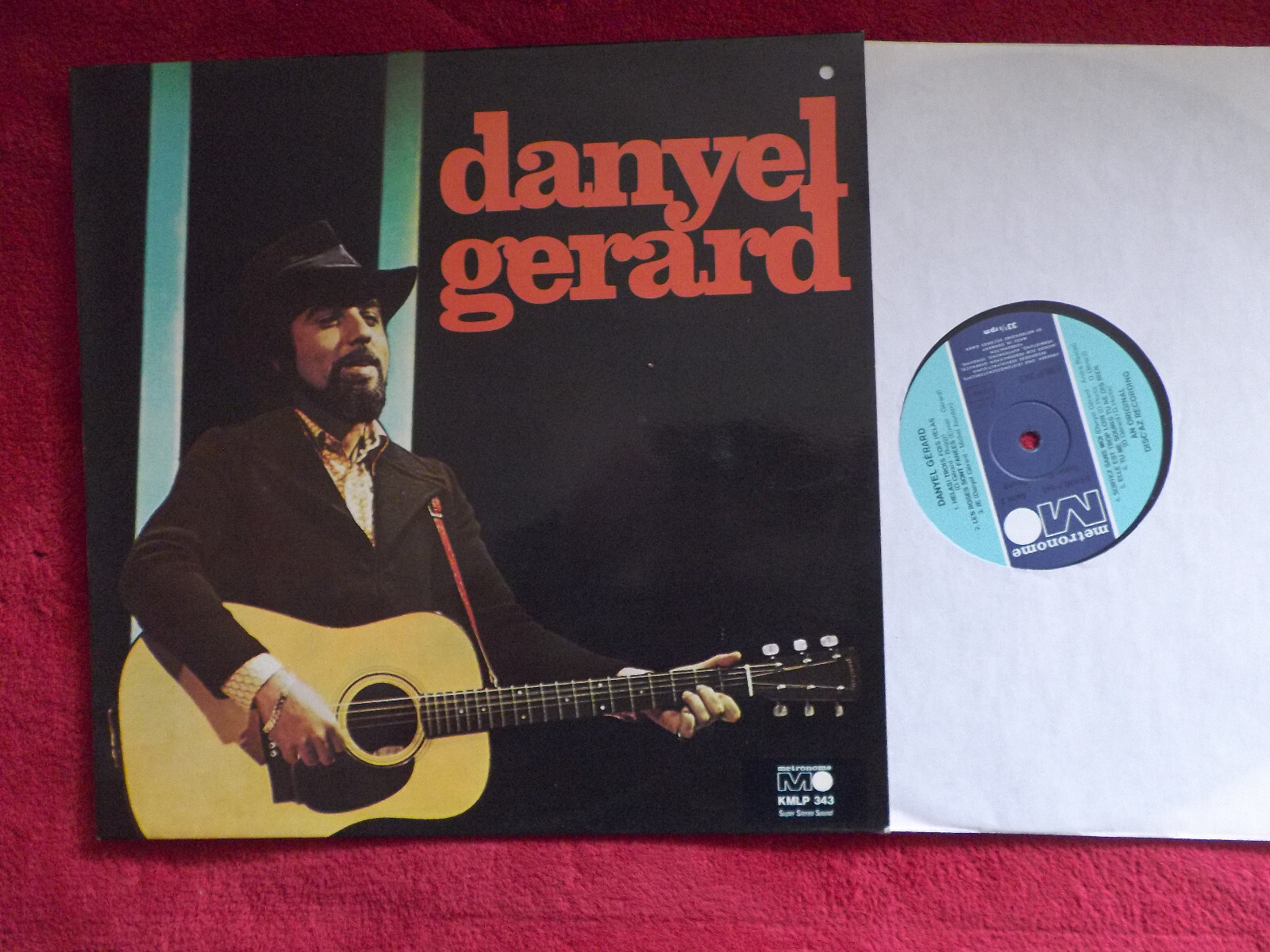 Danyel Gerard – Danyel Gerard (LP, Metronome Records, 1971)