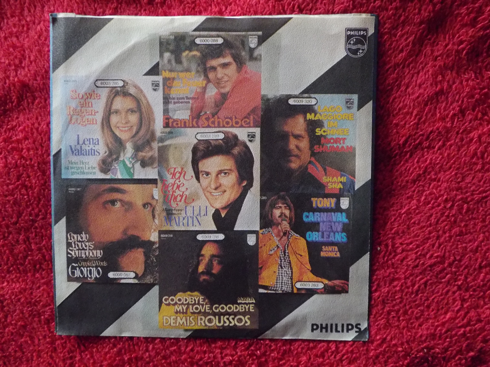 Eddy März – Aber nein, aber nein sprach sie / Sie war so jung | Philips Records 6003 299, Bild 2