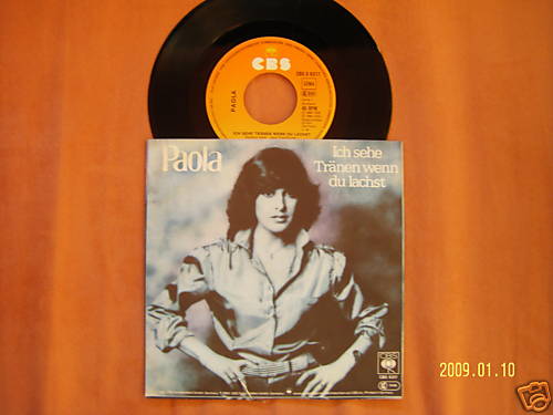 Paola – Ich sehe Tränen wenn du lachst / Keinen Schritt vor die Tür (Single, 1980)