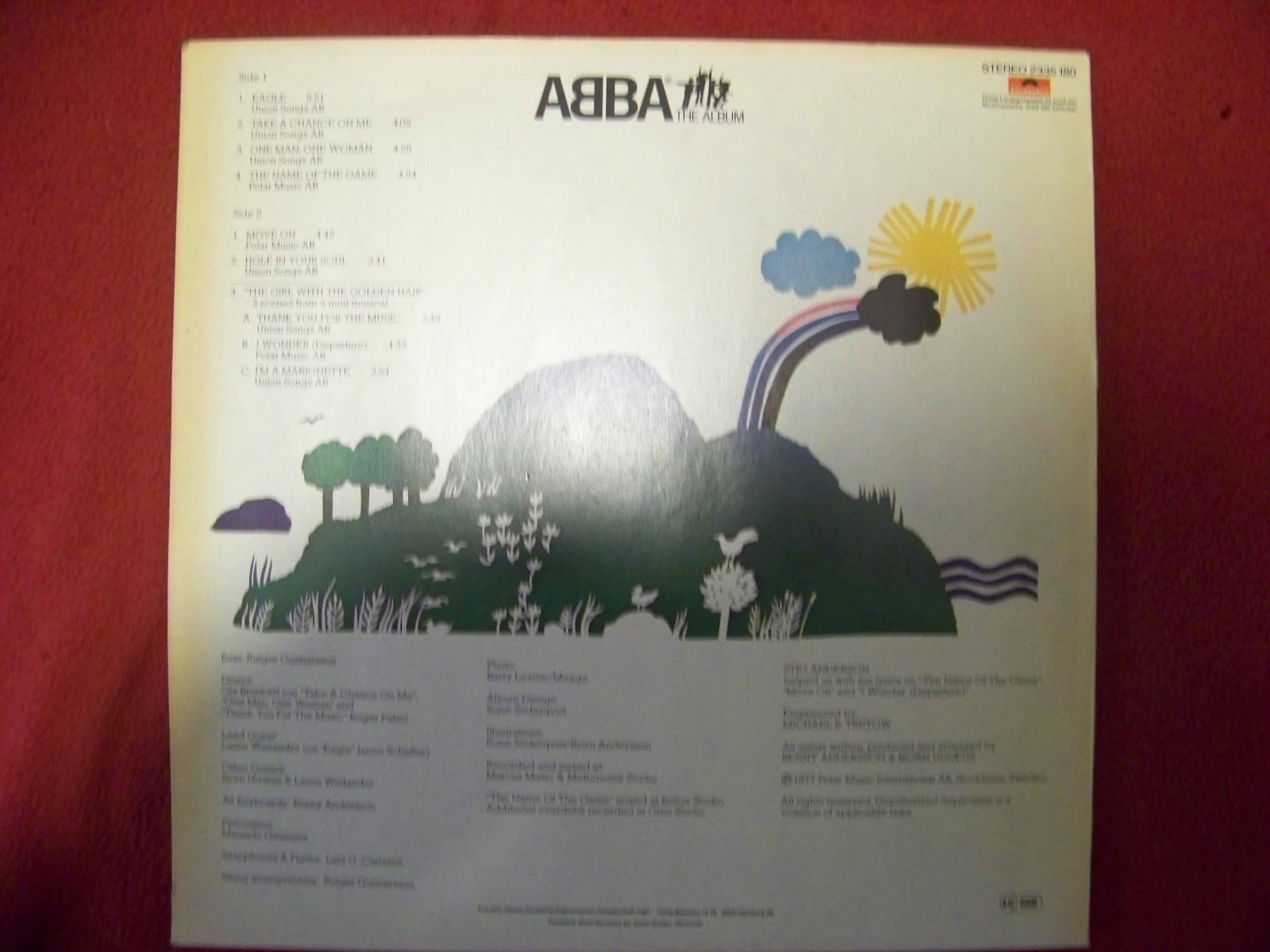 ABBA – The album | Polydor LP, Deutschland, 1970er, Bild 2