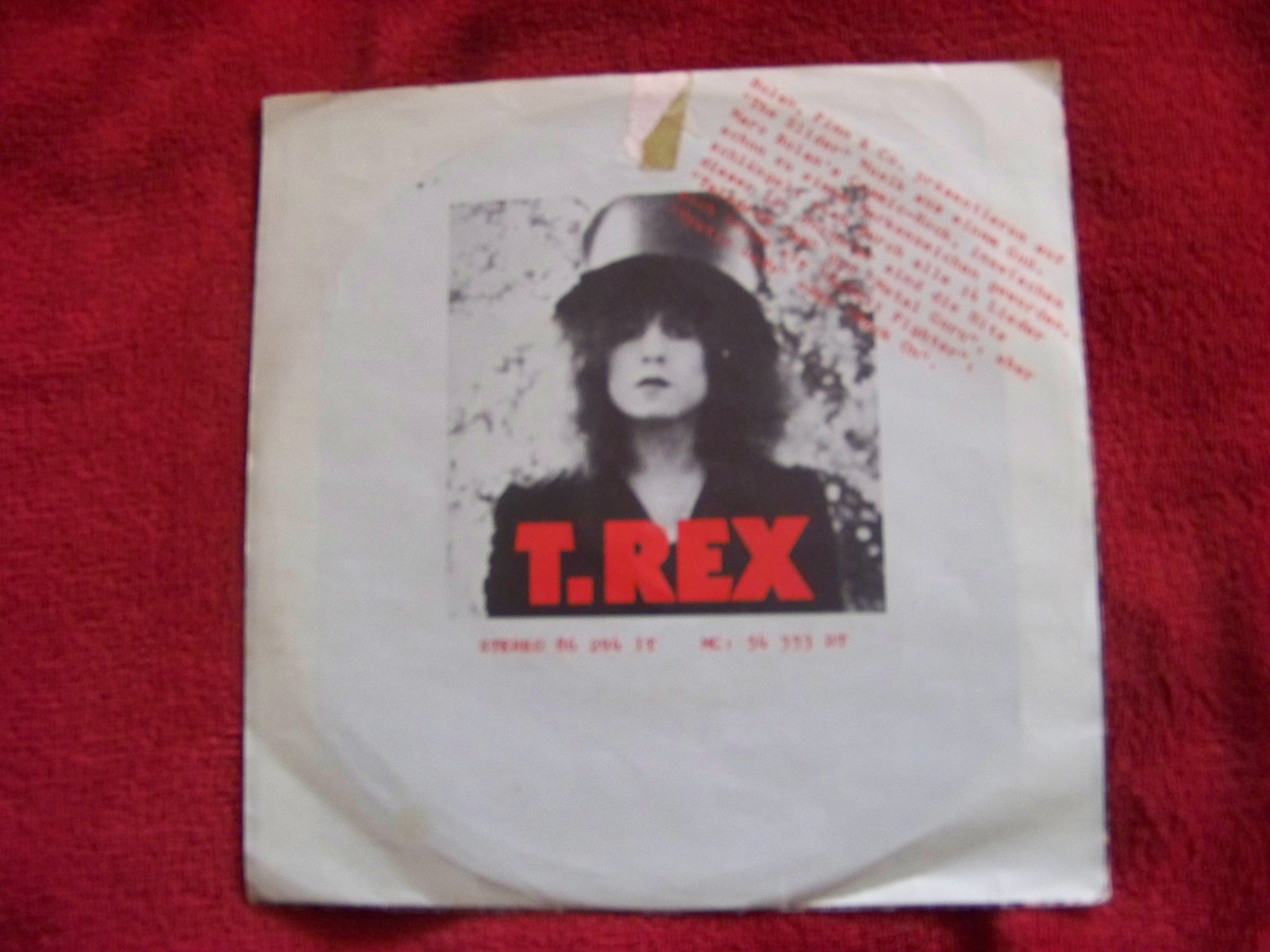 T. Rex – Solid gold-easy action / Born to boogie | Ariola 7-Inch-Single, Bild 2