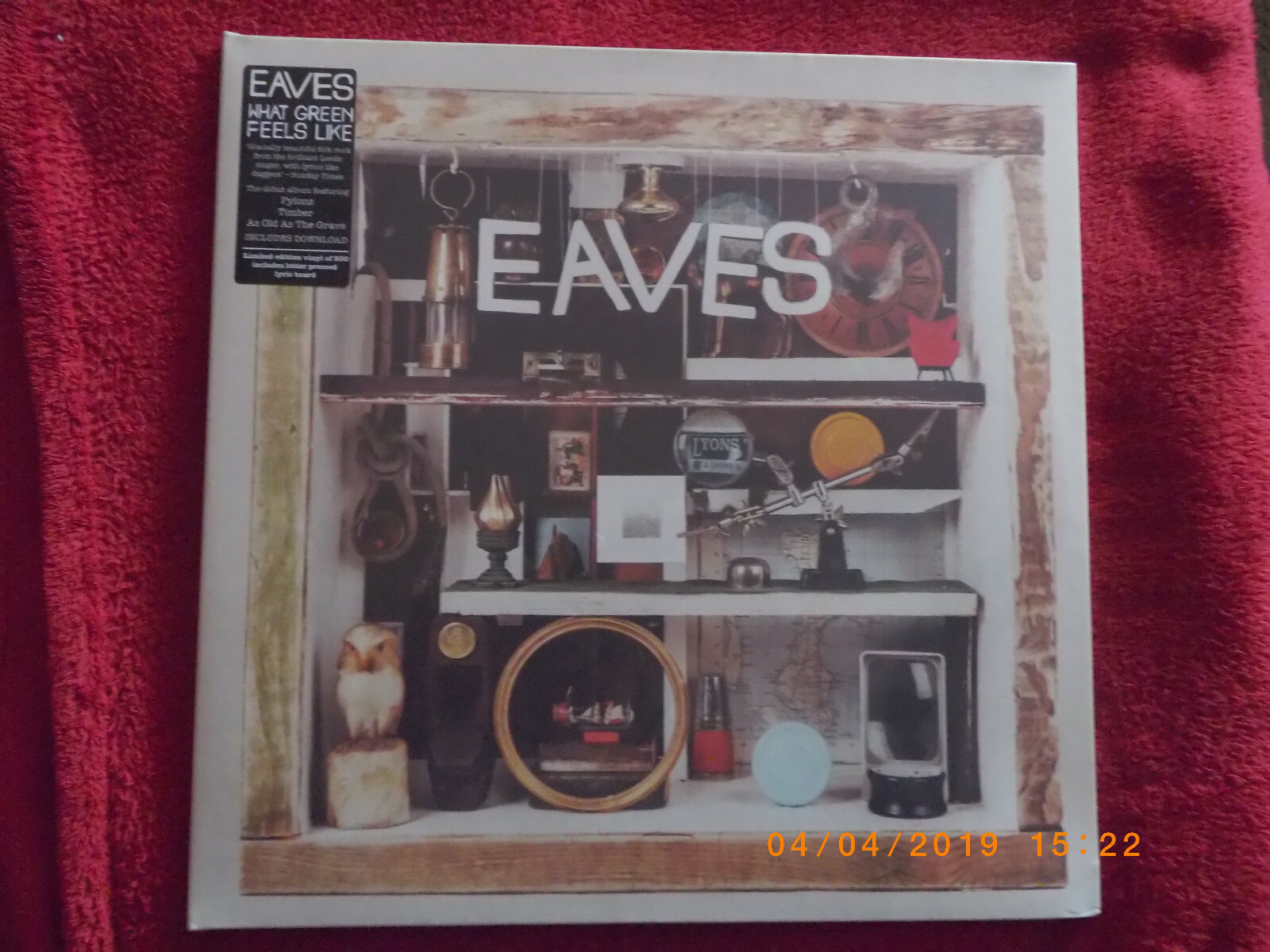 Eaves – What green feels like (LP, Heavenly Records)