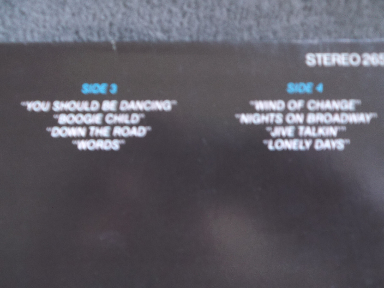 The Bee Gees – Here at last.... Bee Gees... live (Doppel-LP, 1976), Bild 5