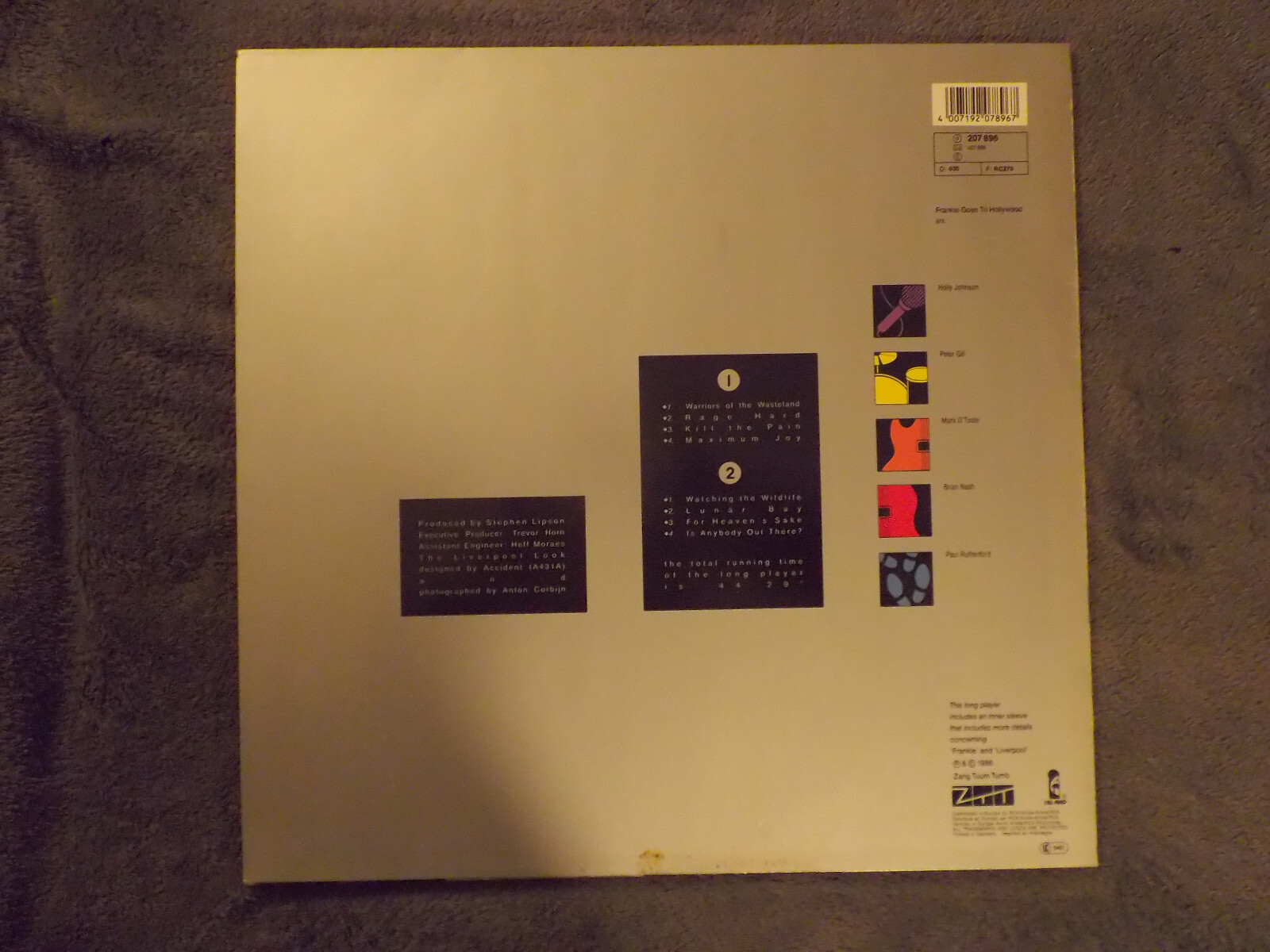 Frankie Goes to Hollywood – Liverpool (EU, 1986, LP), Bild 2