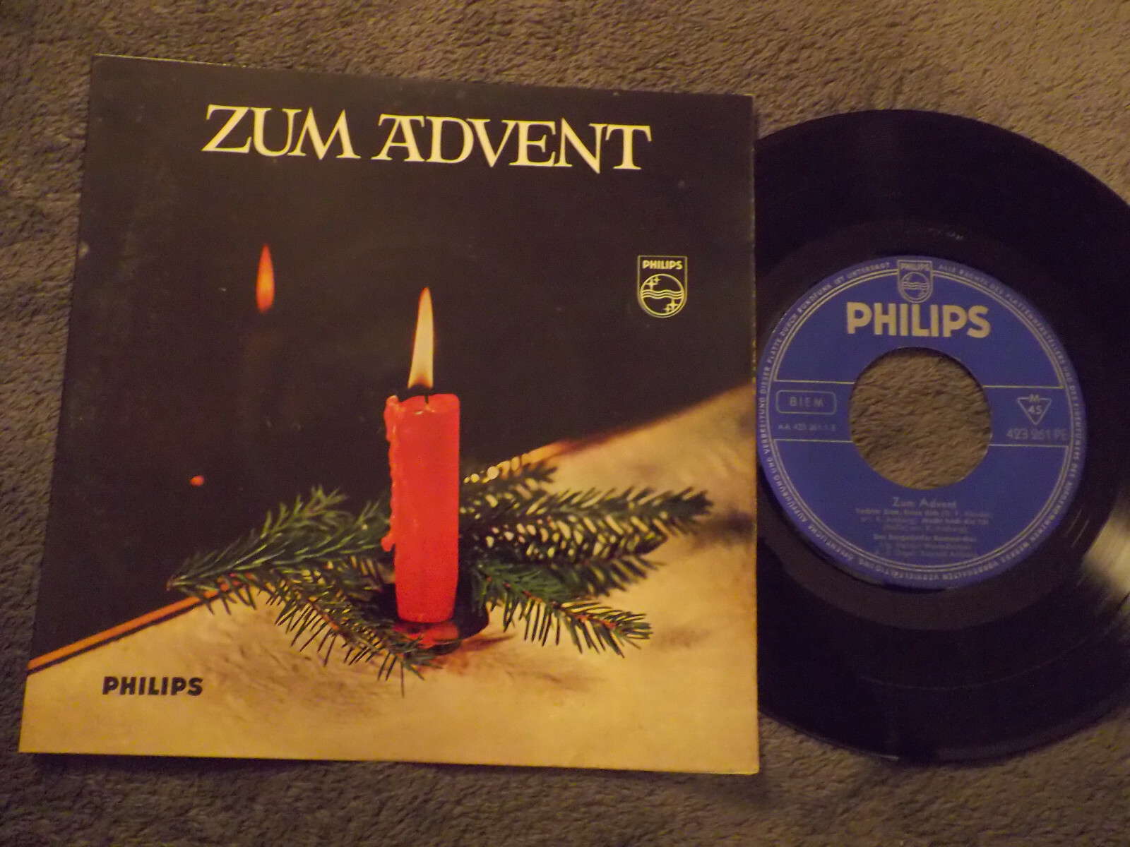 Der Bergedorfer Kammerchor – Zum Advent (Philips, 1958)