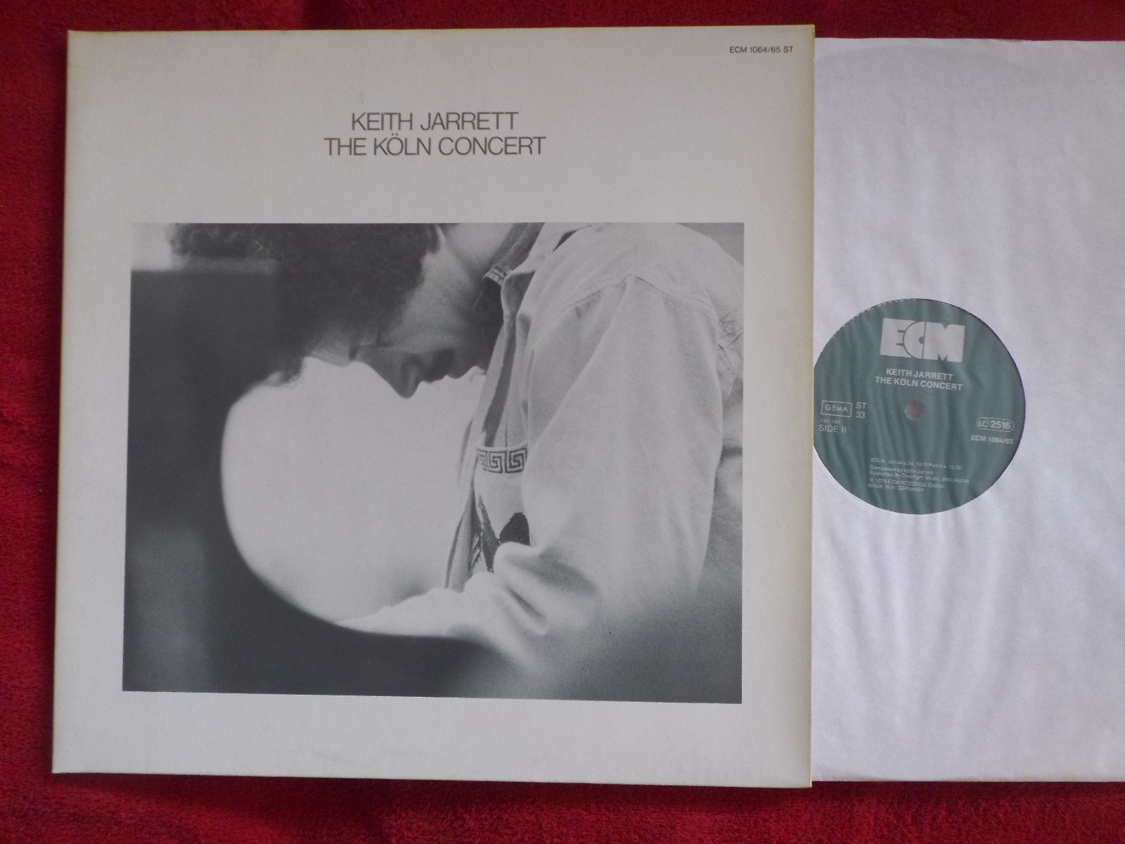 Keith Jarrett – The Köln Concert | D-LP, ECM Records