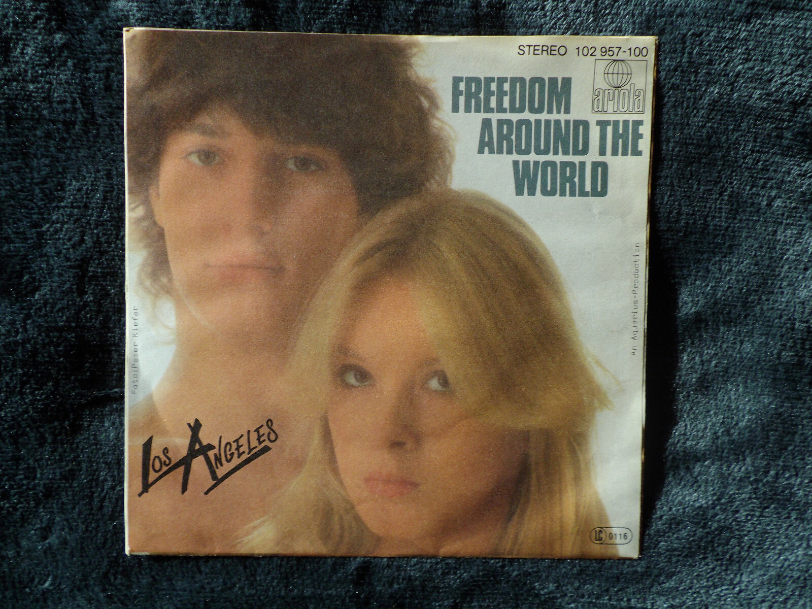 Los Angeles – Freedom around the world (Short version / Instr.) – Ariola 102 957, Bild 2