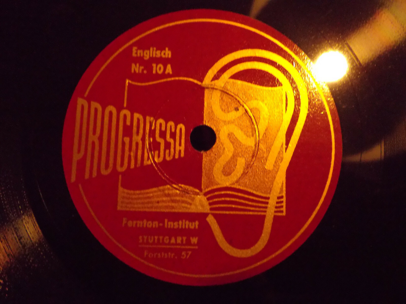 Englisch 8–12 – Fernton-Institut | Progressa Records, Schellack, Bild 6