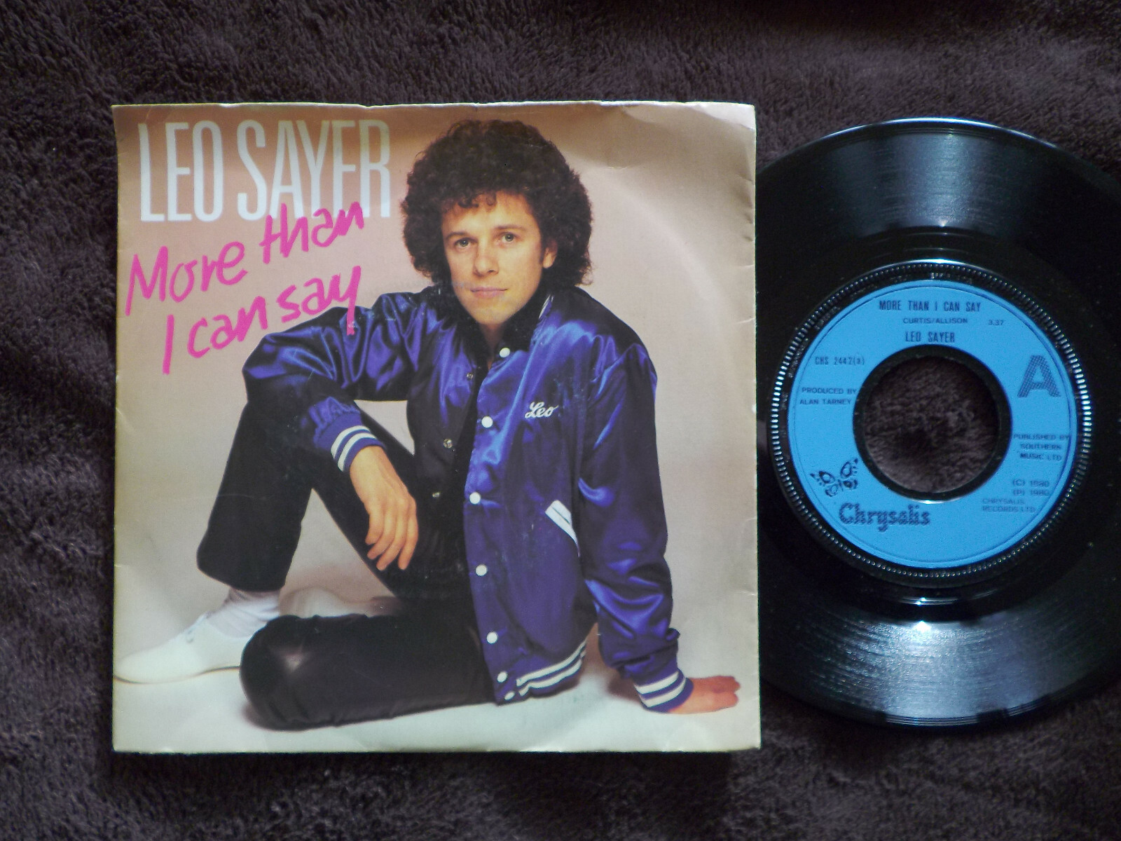 Leo Sayer – More than I can say / Only fooling | Chrysalis 45er