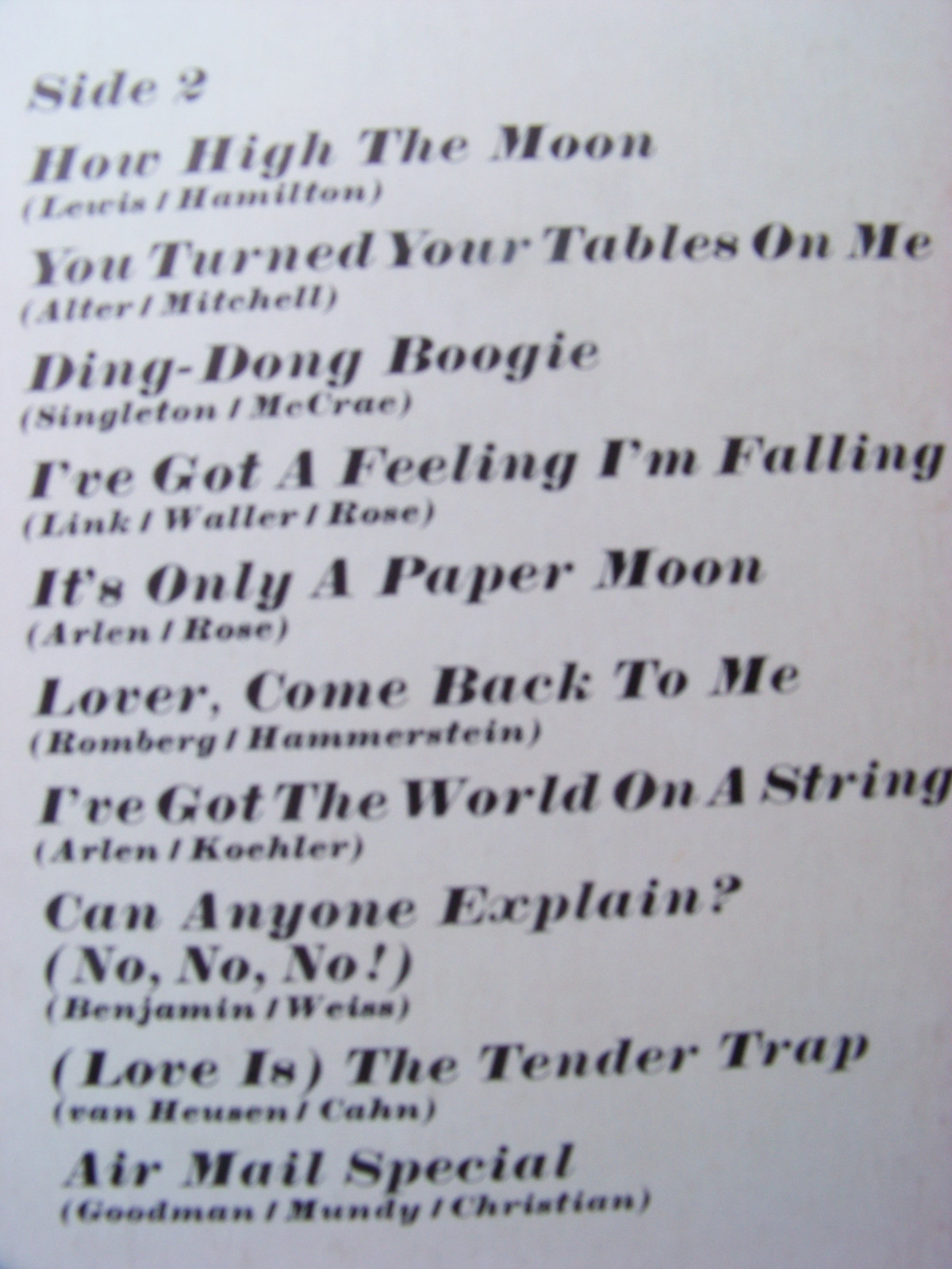 Ella Fitzgerald – 20 Golden Oldies | MCA Club-Sonderauflage, LP, Deutschland 1976, Bild 4
