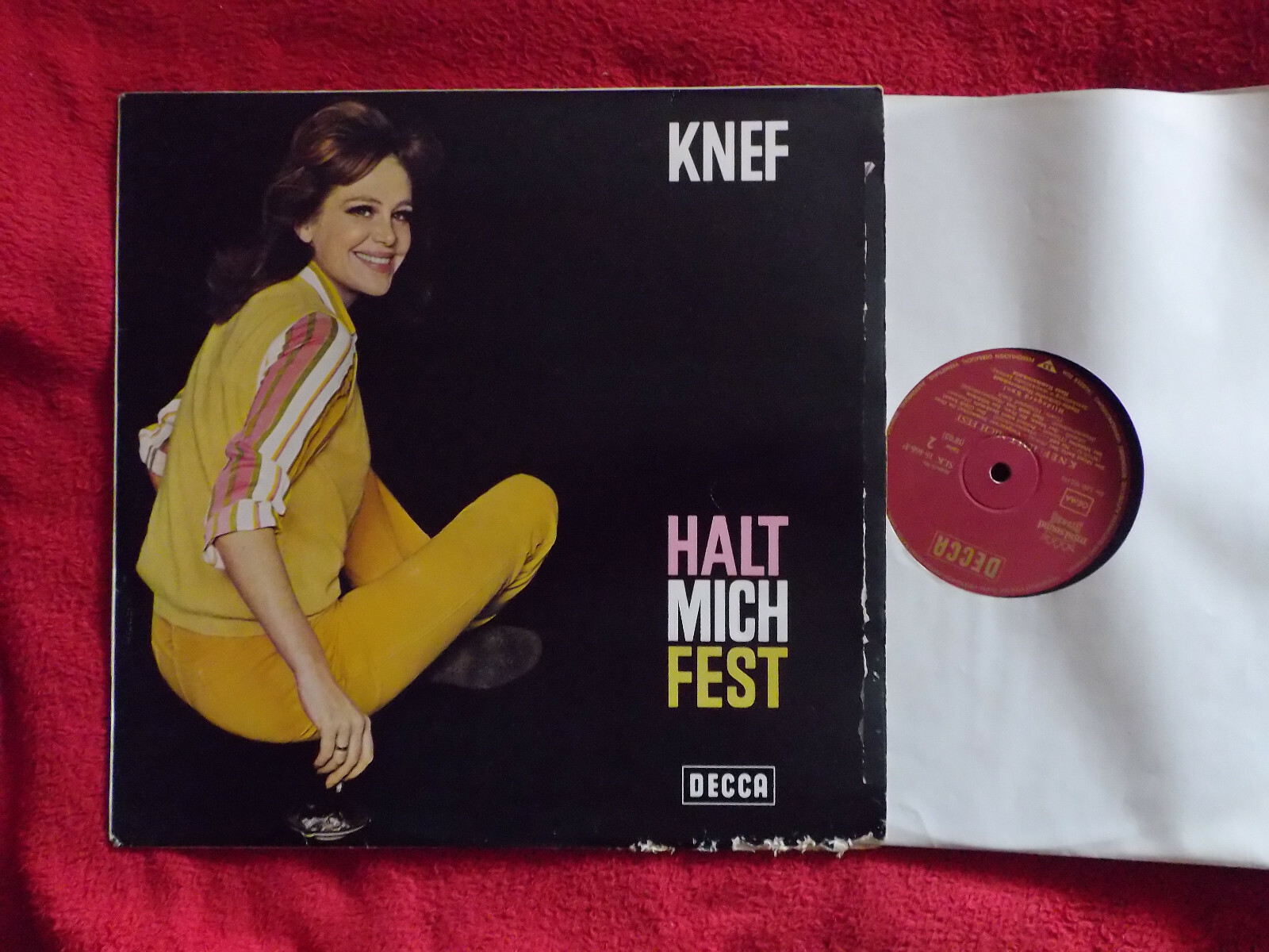 Hildegard Knef – Halt mich fest | Decca Royal Sound Records LP