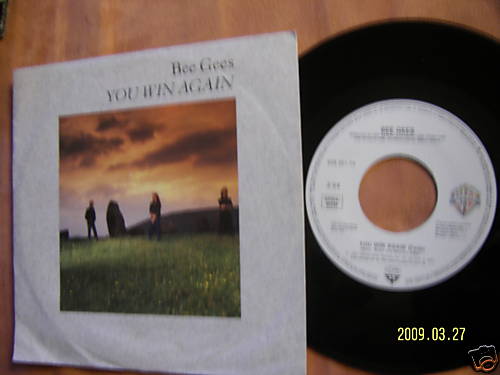 Bee Gees – You Win Again / Backtafunk (7″-Single)