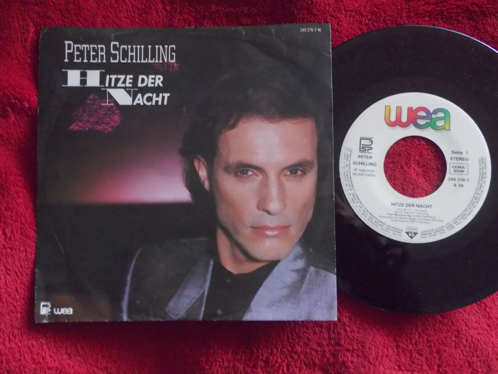 Peter Schilling – Hitze der Nacht / 120 Grad (Single, 1984)
