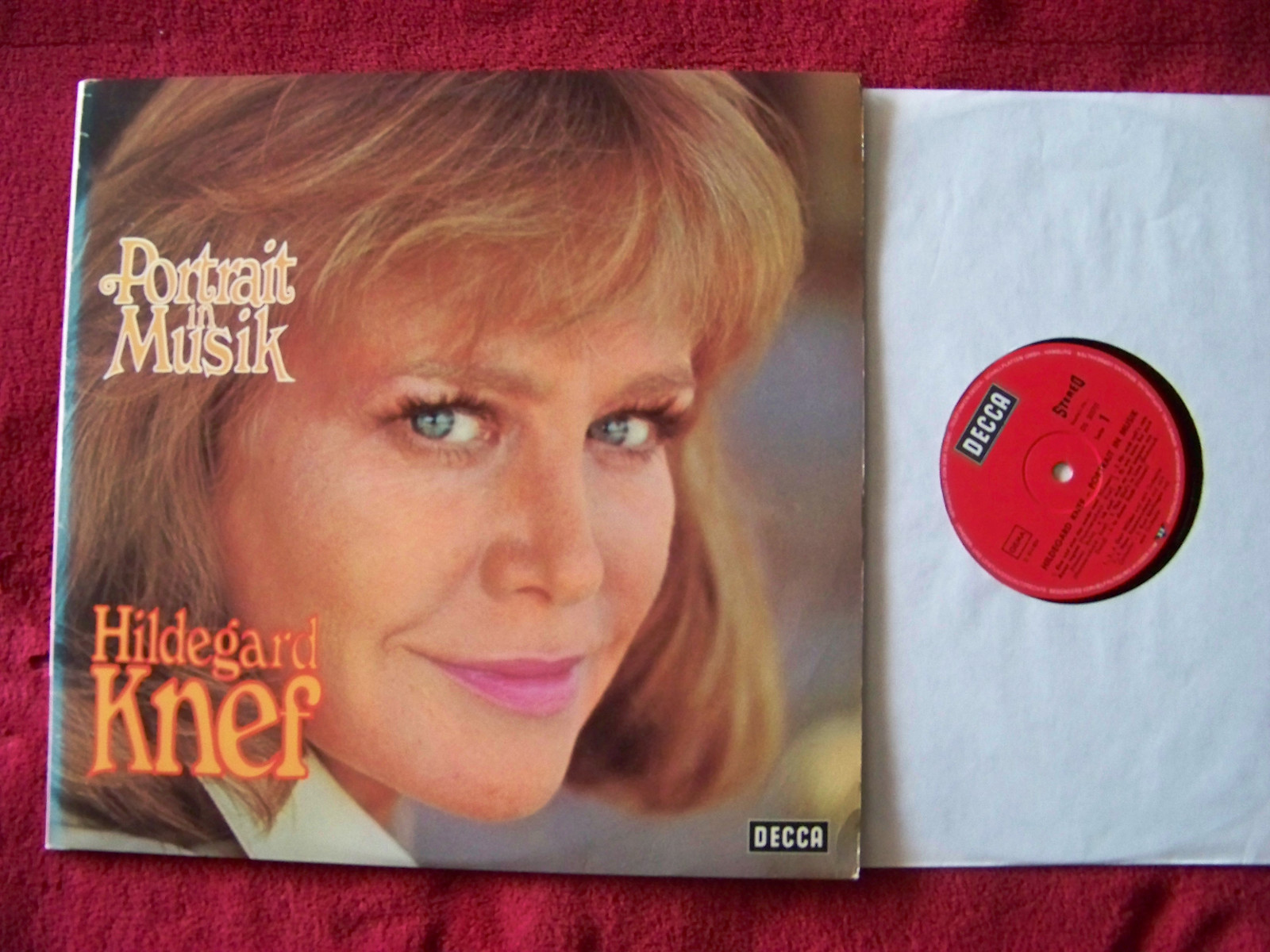 Hildegard Knef – Portrait in Musik | Decca Records DS 3117/1-2 | Doppel-LP