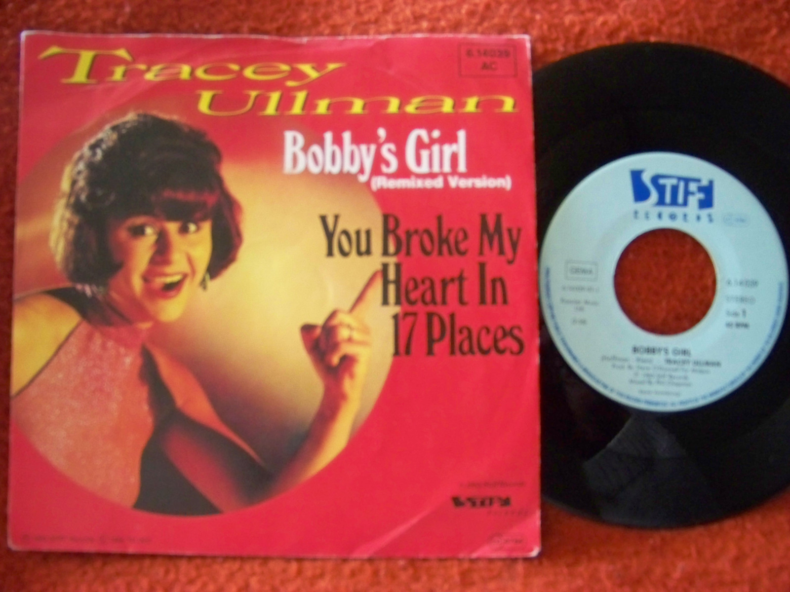 Tracey Ullman – Bobby´s girl / You broke my heart in 17 places | 7″ Single