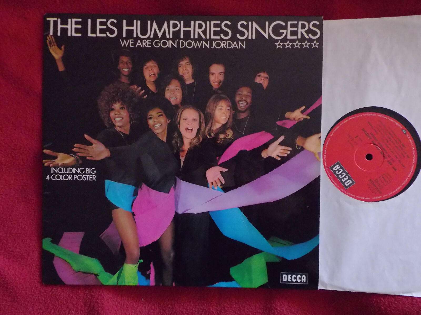 The Les Humphries Singers – We are goin´ down Jordan (LP, Decca, Deutschland)