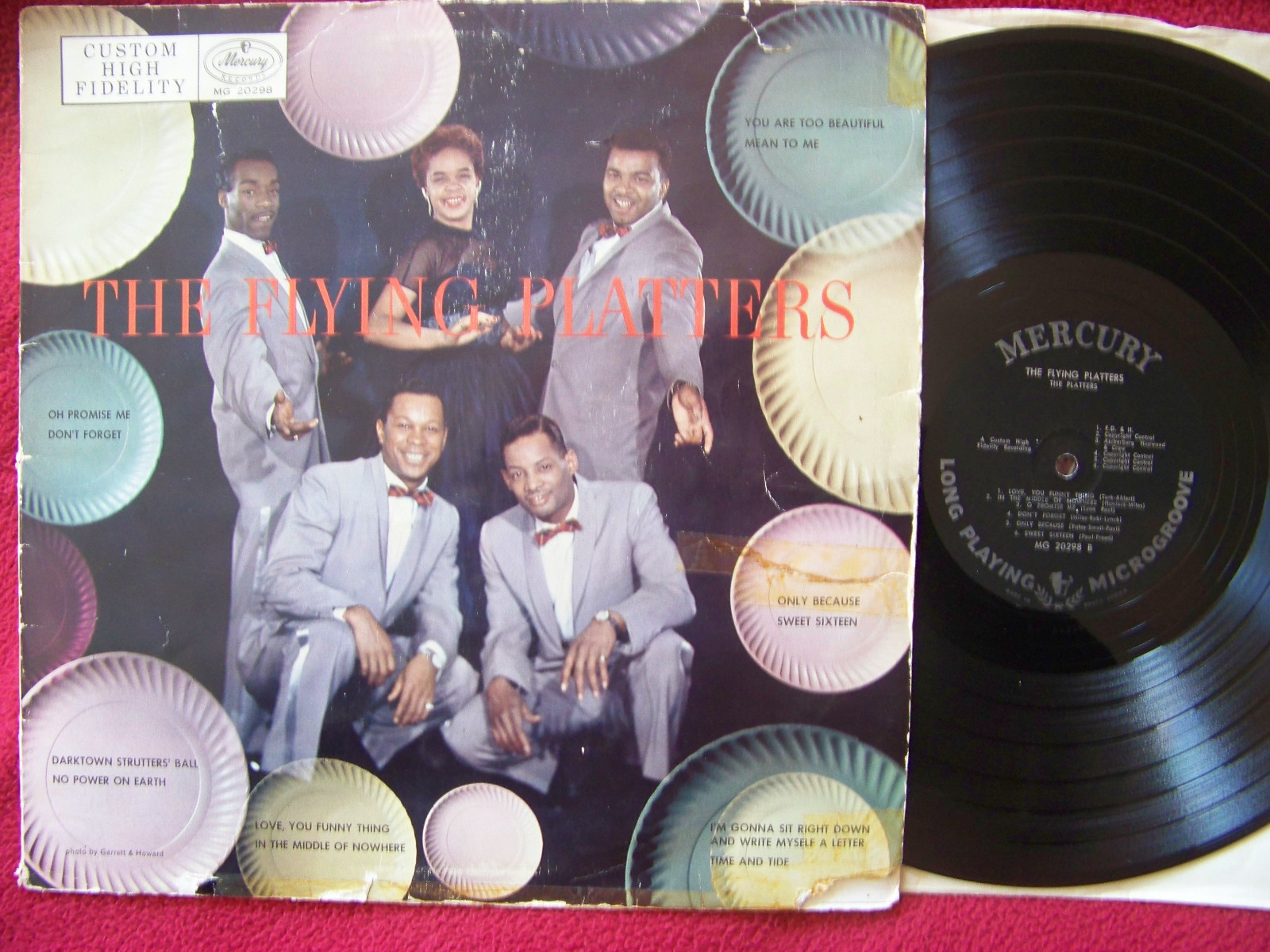 The Platters – The Flying Platters (Mercury Records, MG 20298, LP)