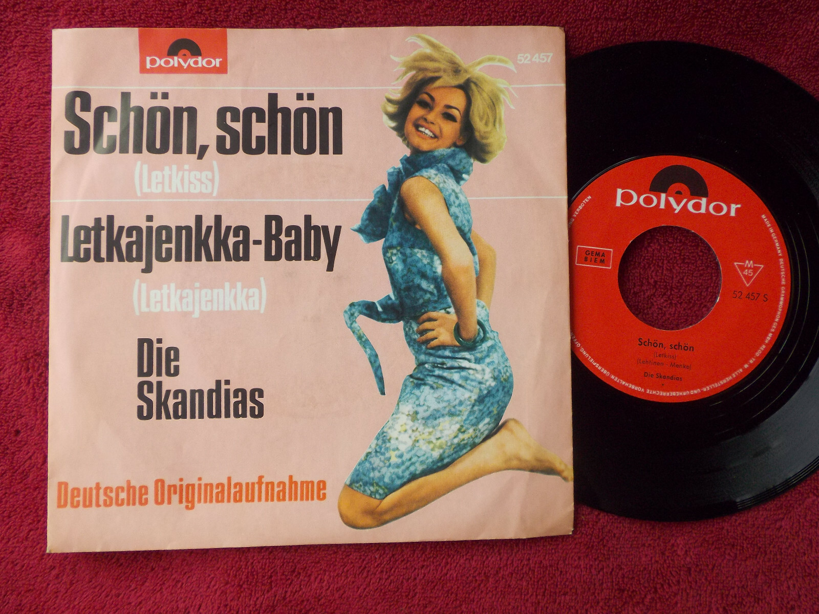 Die Skandias – Schön, schön / Letkajenkka-Baby (Polydor, 52 457)