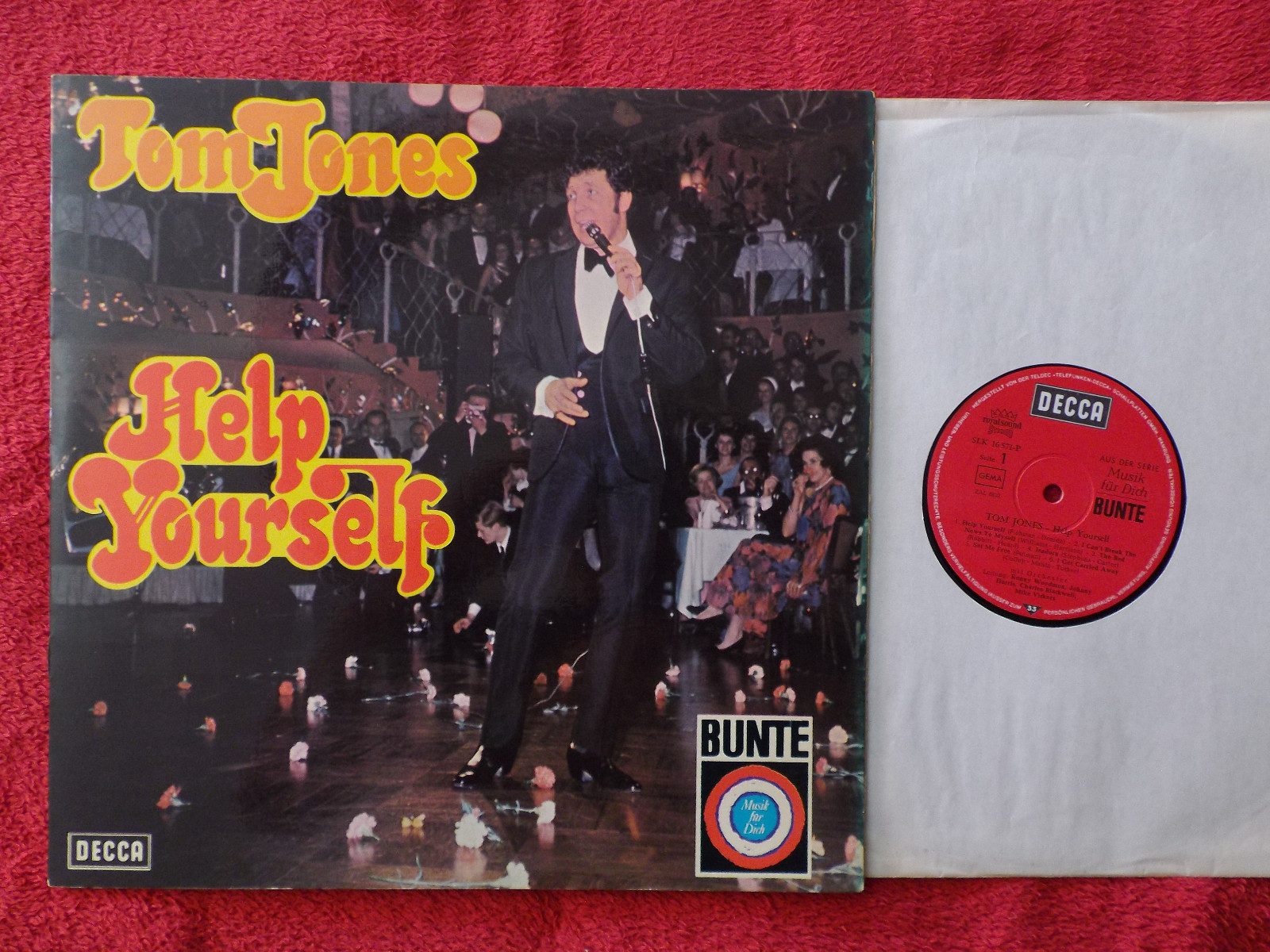 Tom Jones – Help Yourself | Decca Records SLK 16 571-P, LP