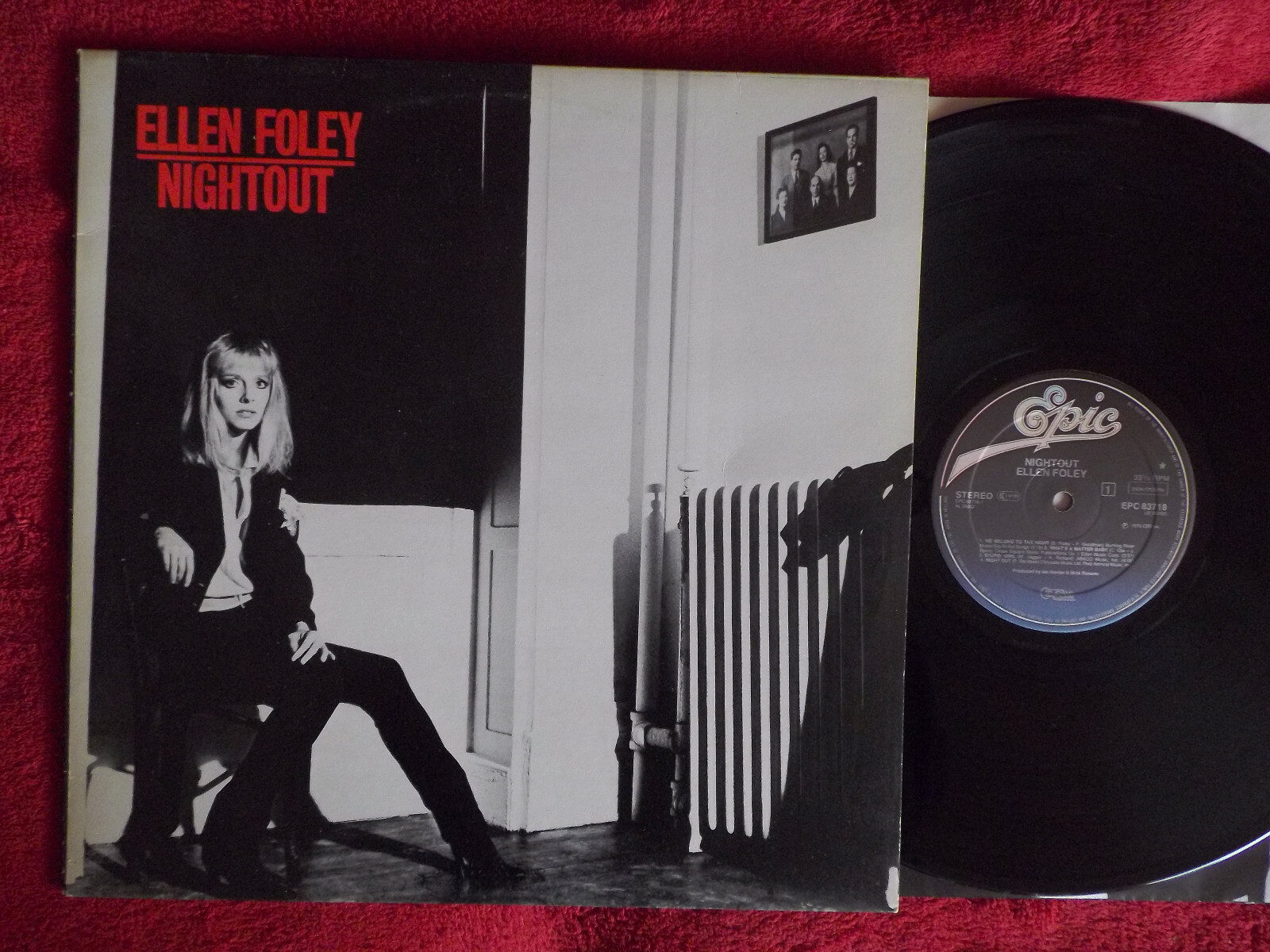 Ellen Foley – Nightout | LP, Epic Records, 1979